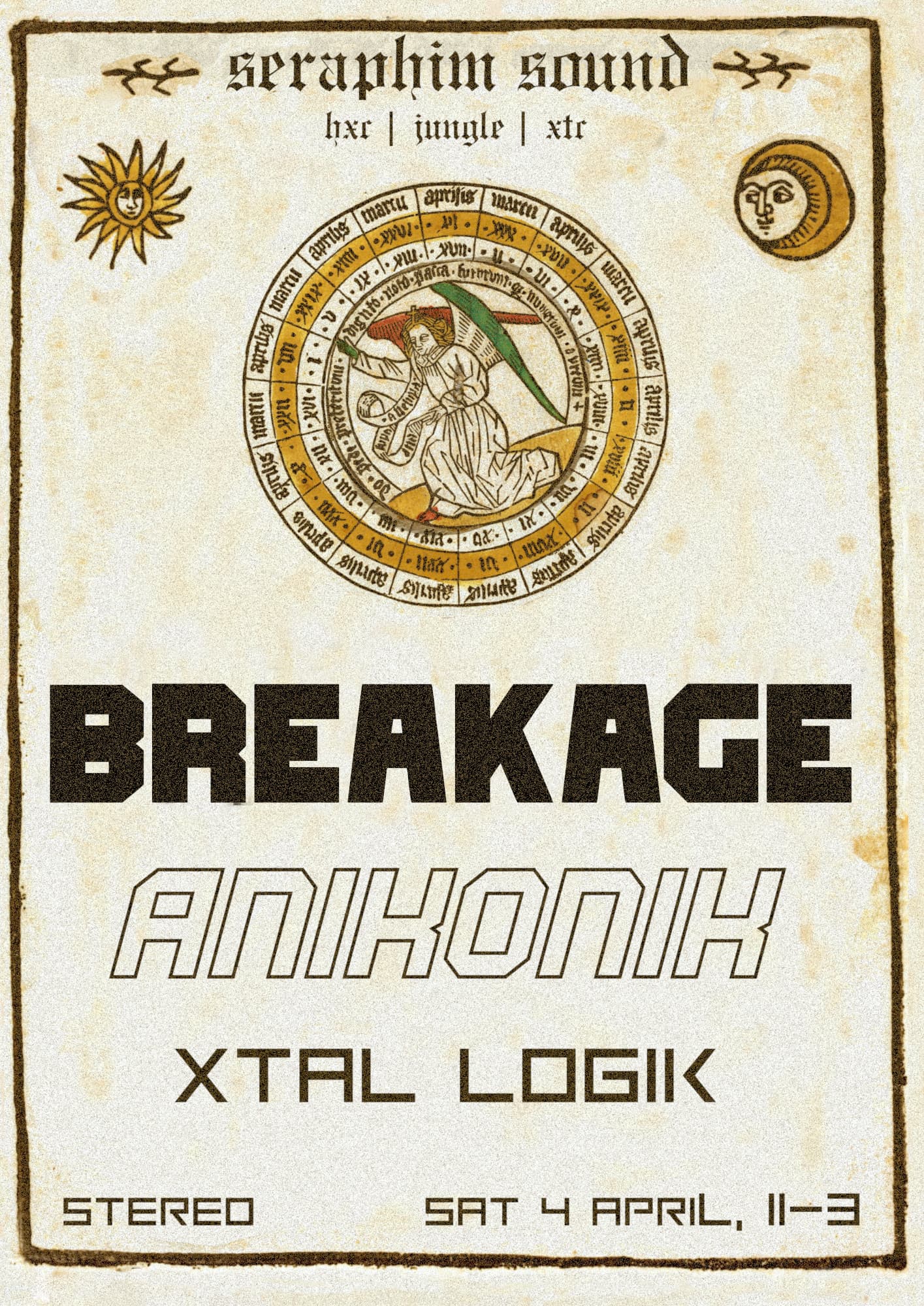 Seraphim Sound: Breakage / Anikonik at Stereo