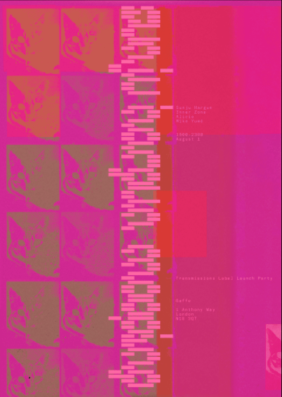 Free Party - Transmissions Label Launch with Sunju Hargun