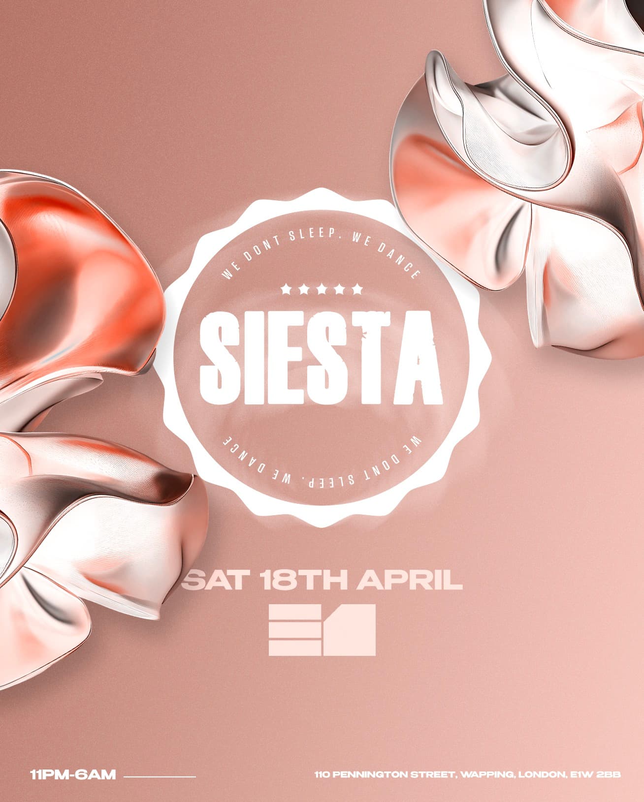 Siesta - Opening Party at E1