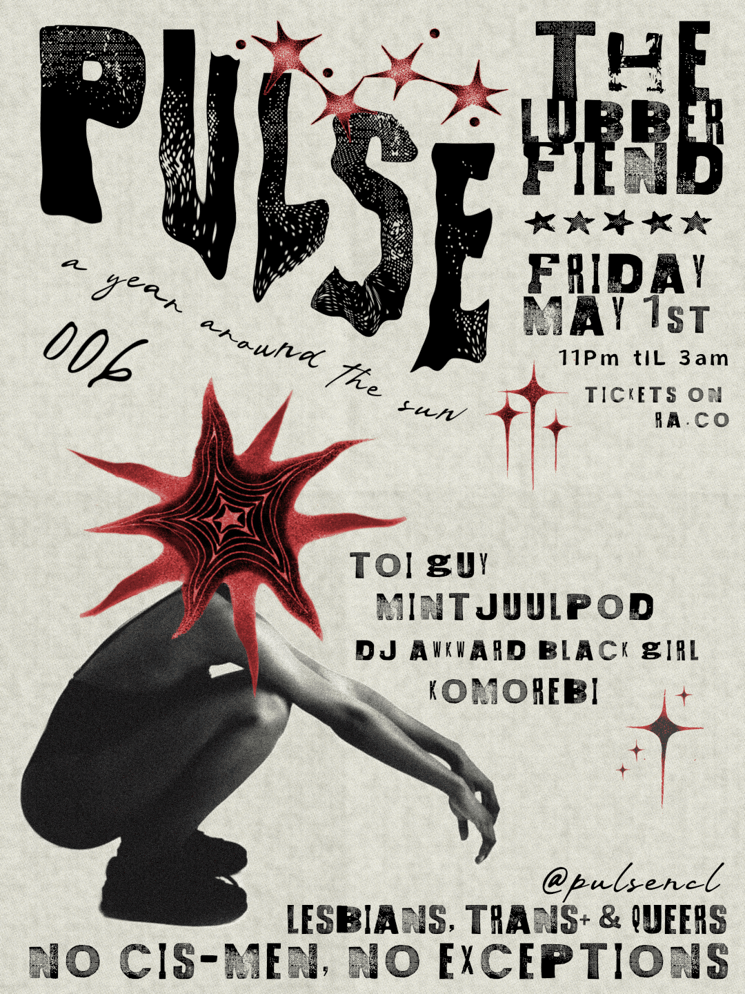 PULSE 006 // A YEAR AROUND THE SUN at The Lubber Fiend