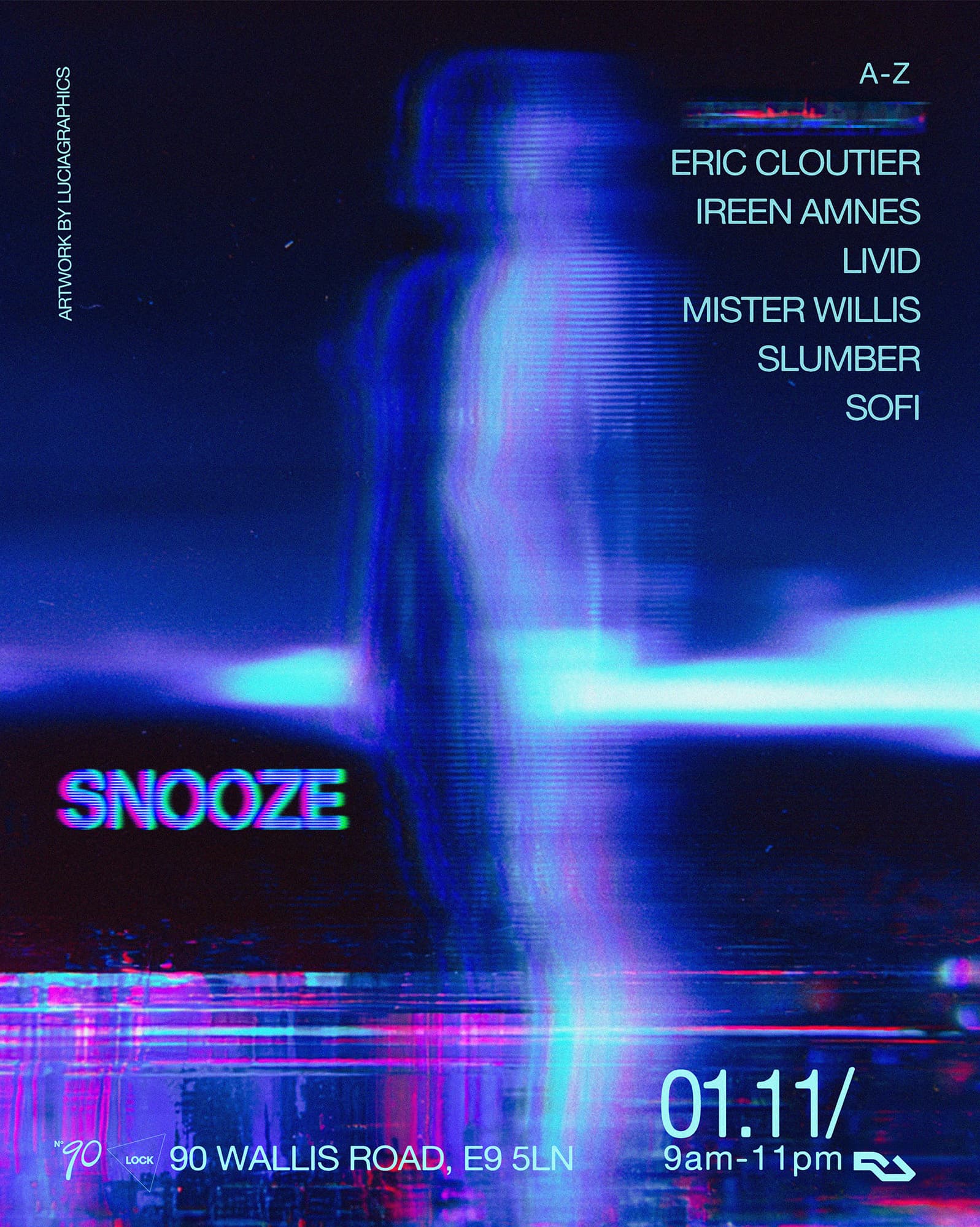 Snooze After Hours at NUMBER 90 LONDON