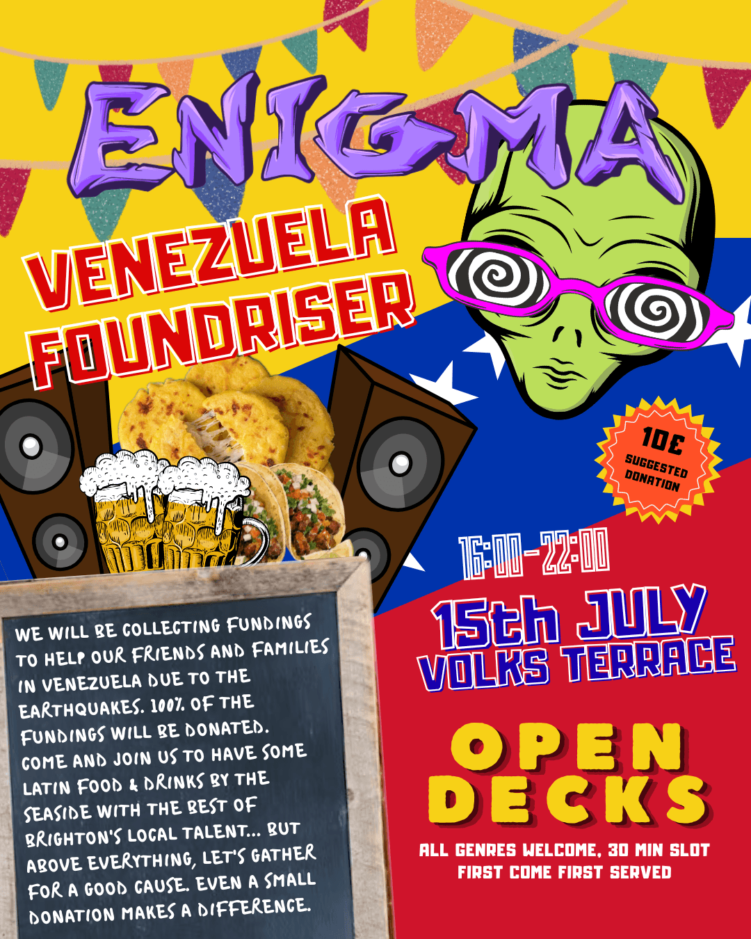 Enigma Collective: VENEZUELA FOUNDRISER