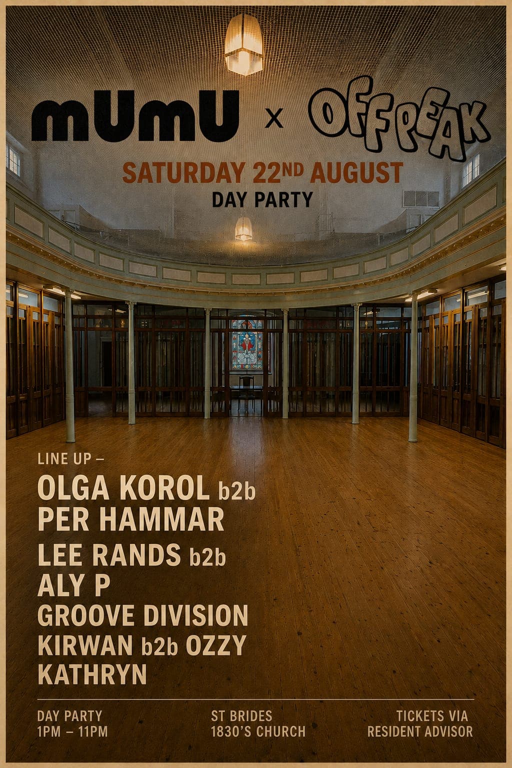 mUmU x Off:peaK (day party) with Olga Korol b2b Per Hammar