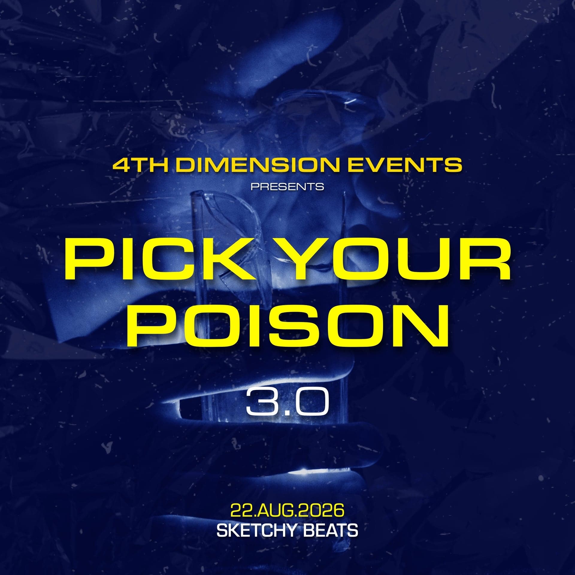 PICK YOUR POISON 3.0 at Sketchy Beats Cafe