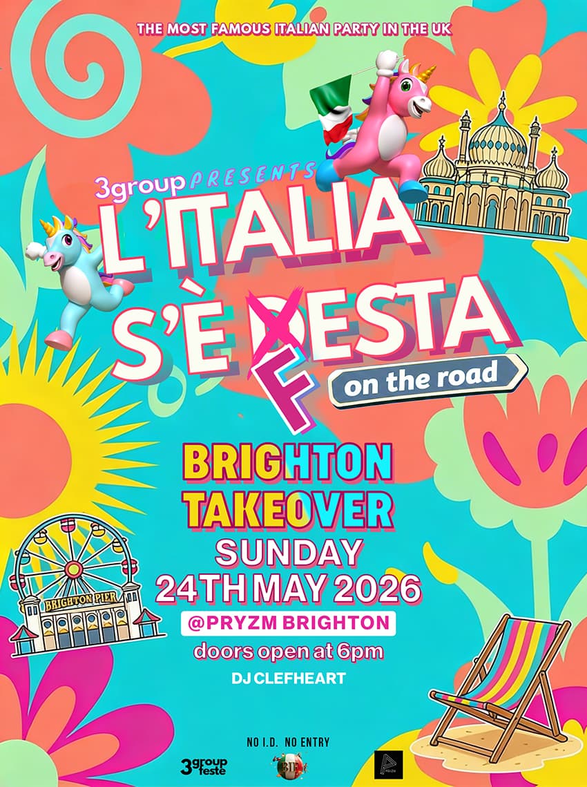 L'Italia S'è Festa - On The Road Brighton Takeover