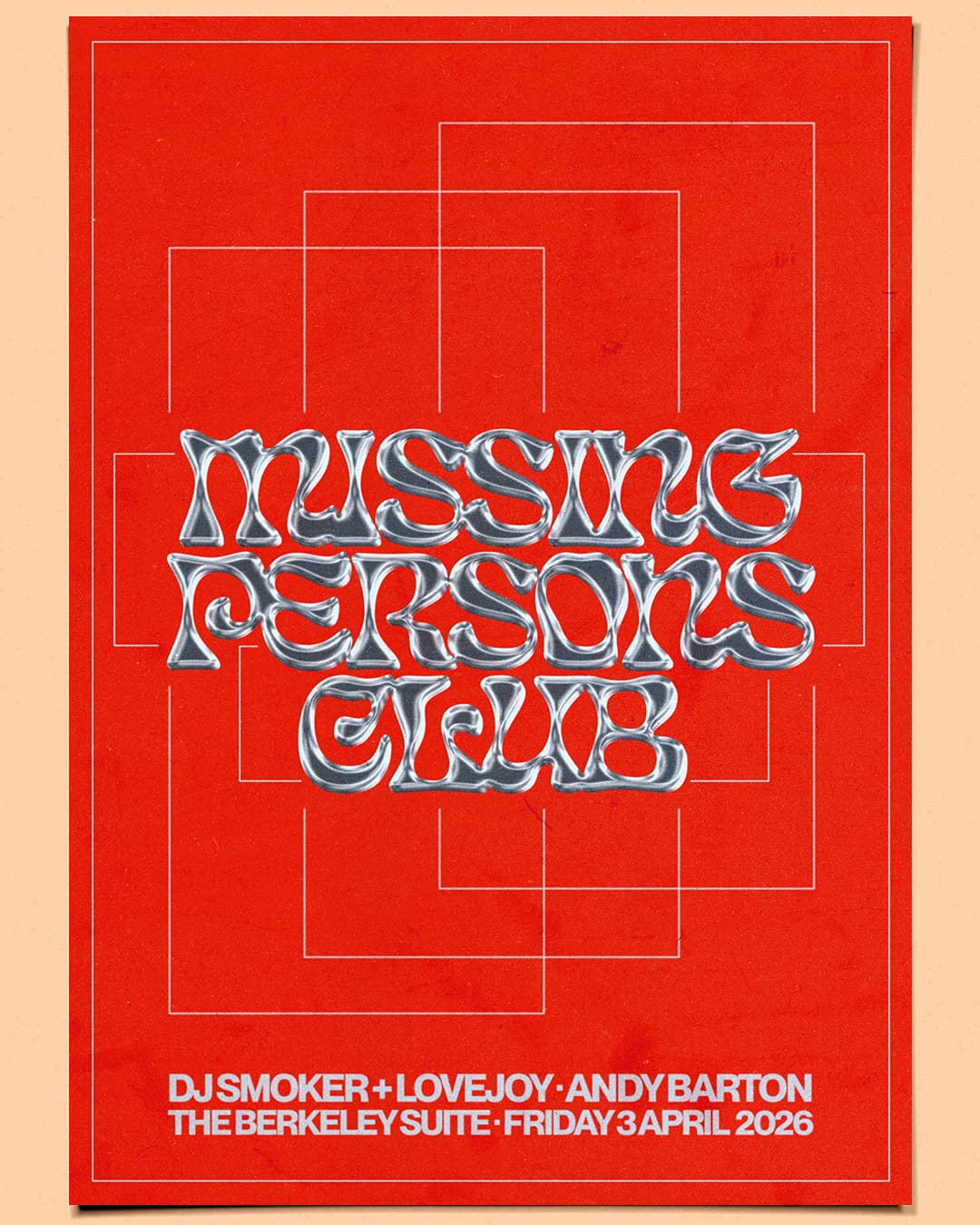 Missing Persons Club (Free tickets) at The Berkley Suite 