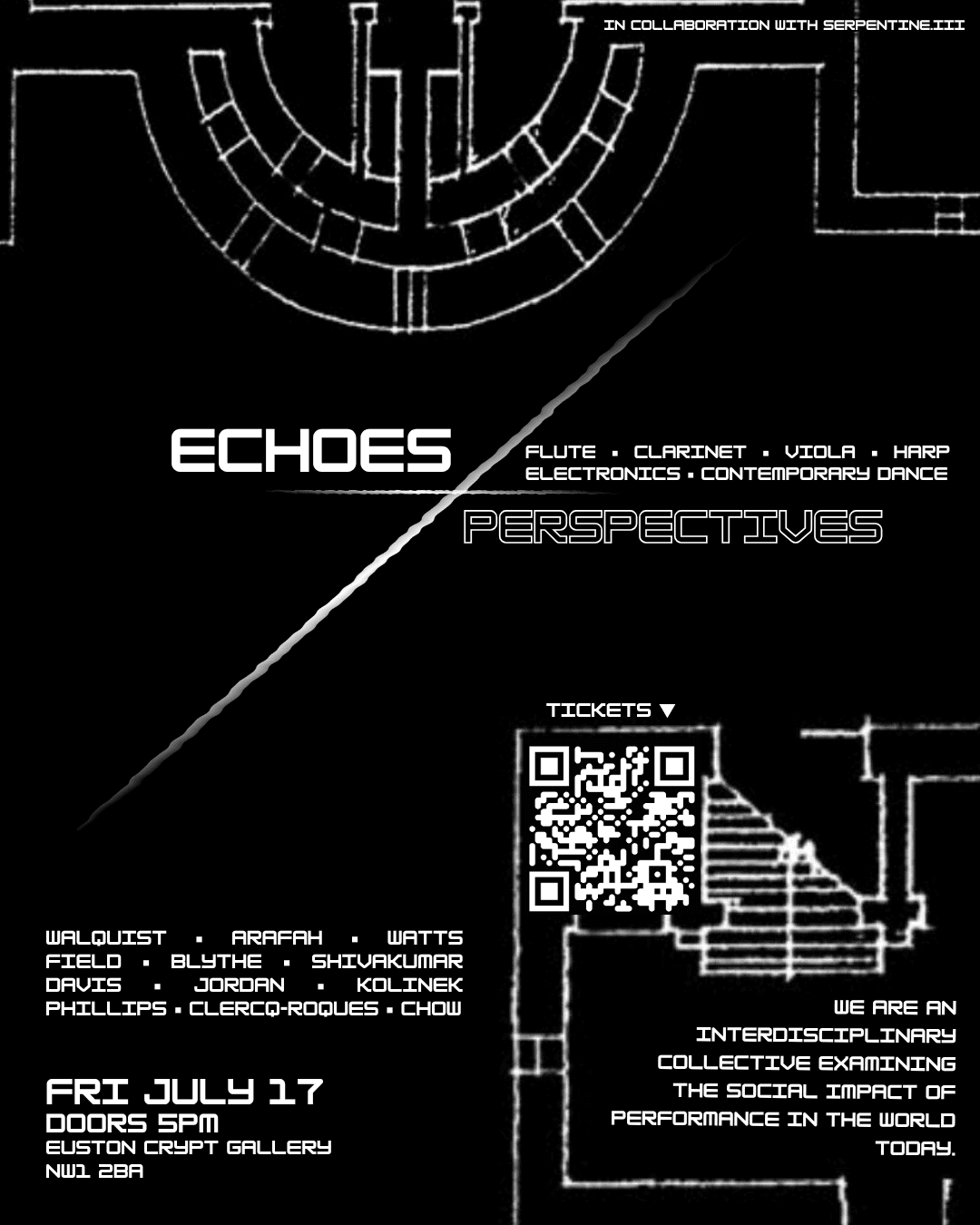 Echoes X Perspectives at The Crypt Gallery London