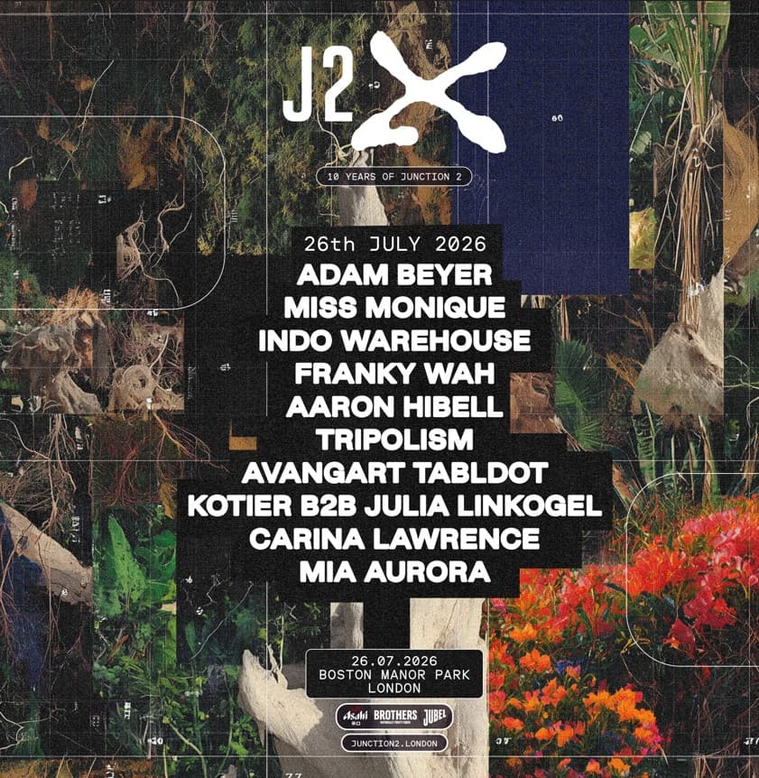 Junction 2: Adam Beyer, Miss Monique, Indo Warehouse at Boston Manor Park