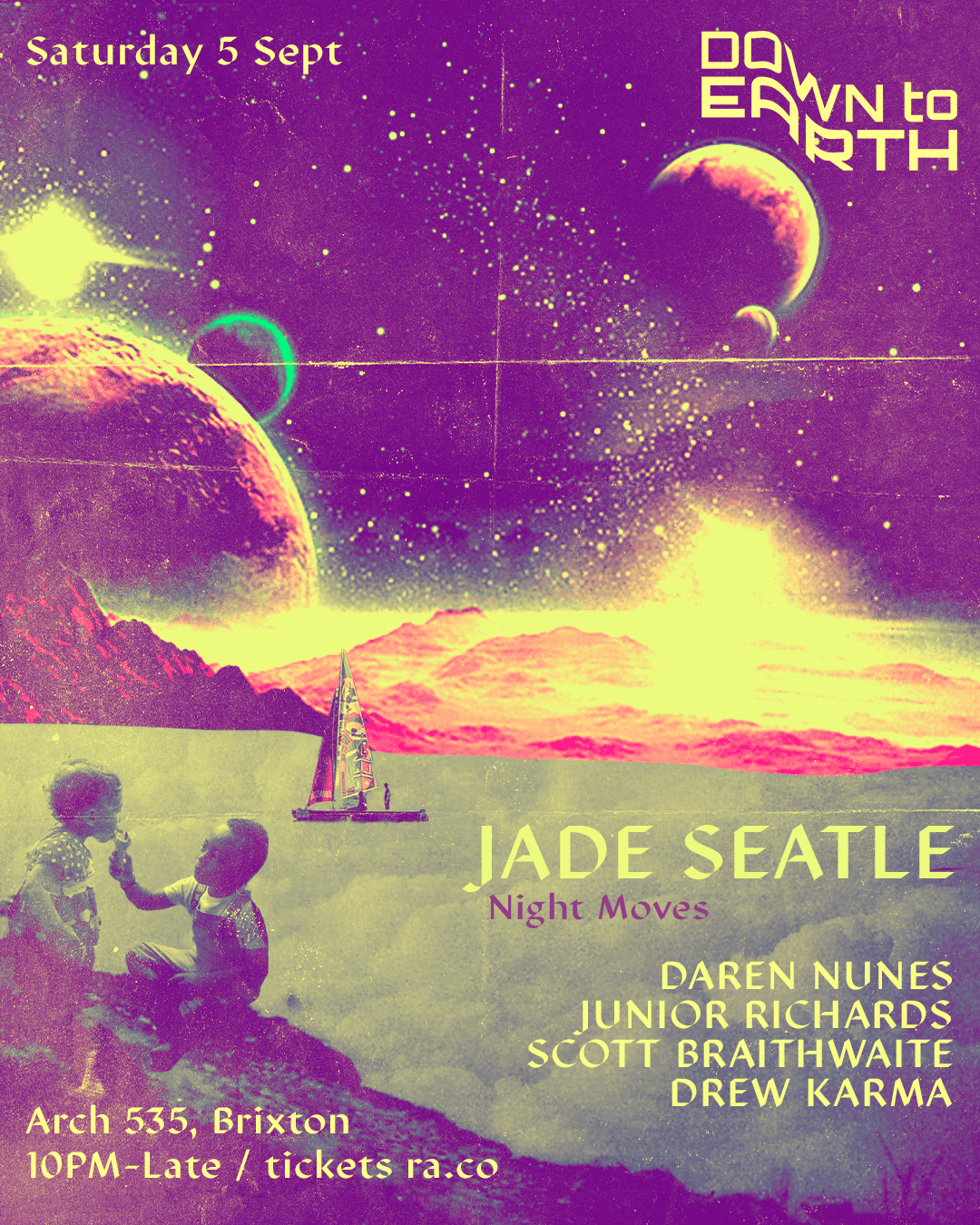 Down To Earth w Jade Seatle (Night Moves)