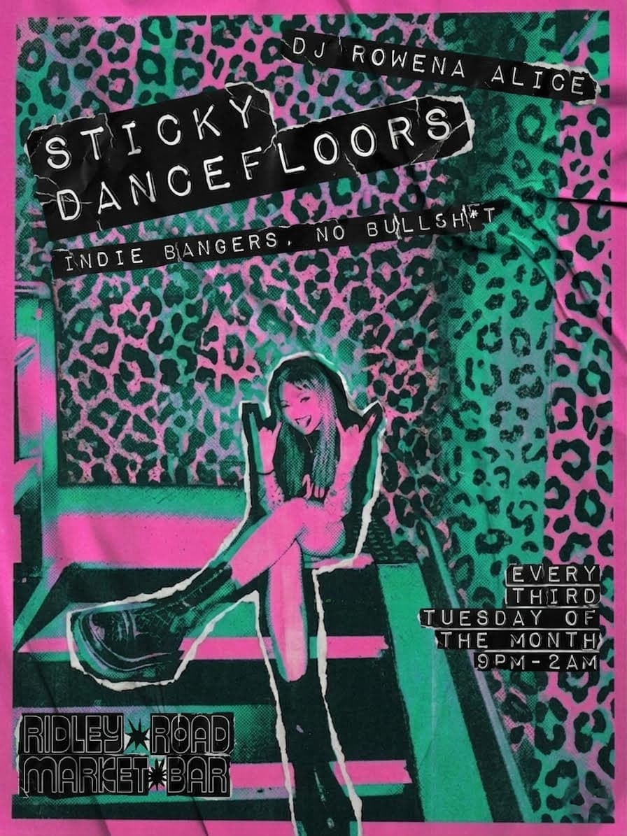 Sticky Dancefloors at Ridley Road Market Bar
