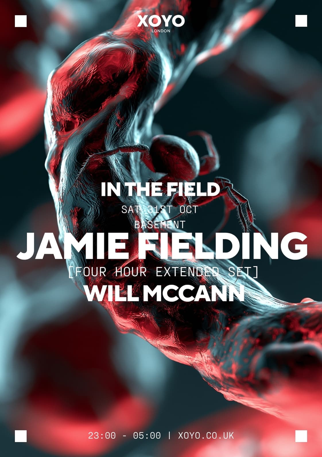 XOYO Halloween: In The Field with Jamie Fielding at XOYO