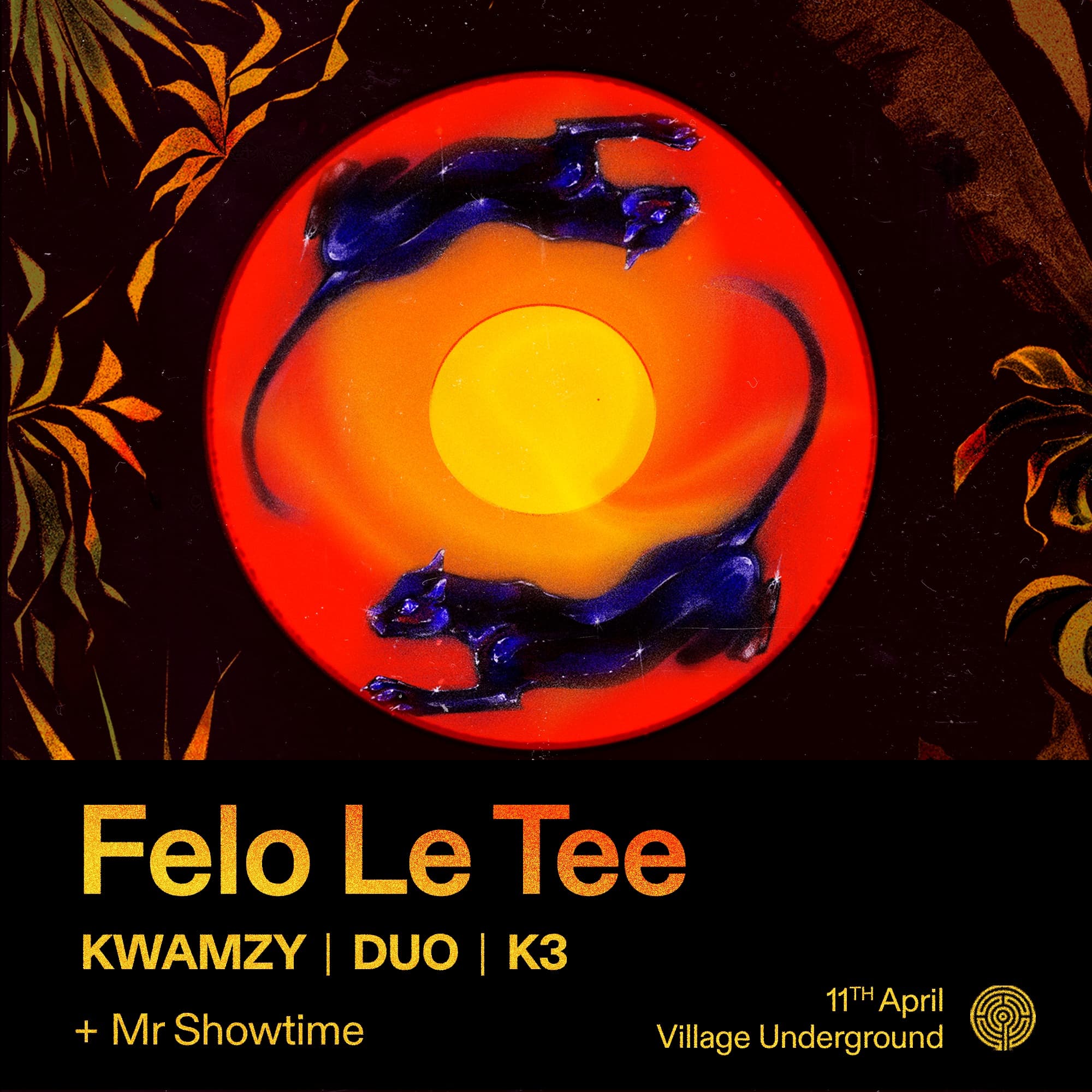 Labyrinth presents: Felo Le Tee at Villiage Underground