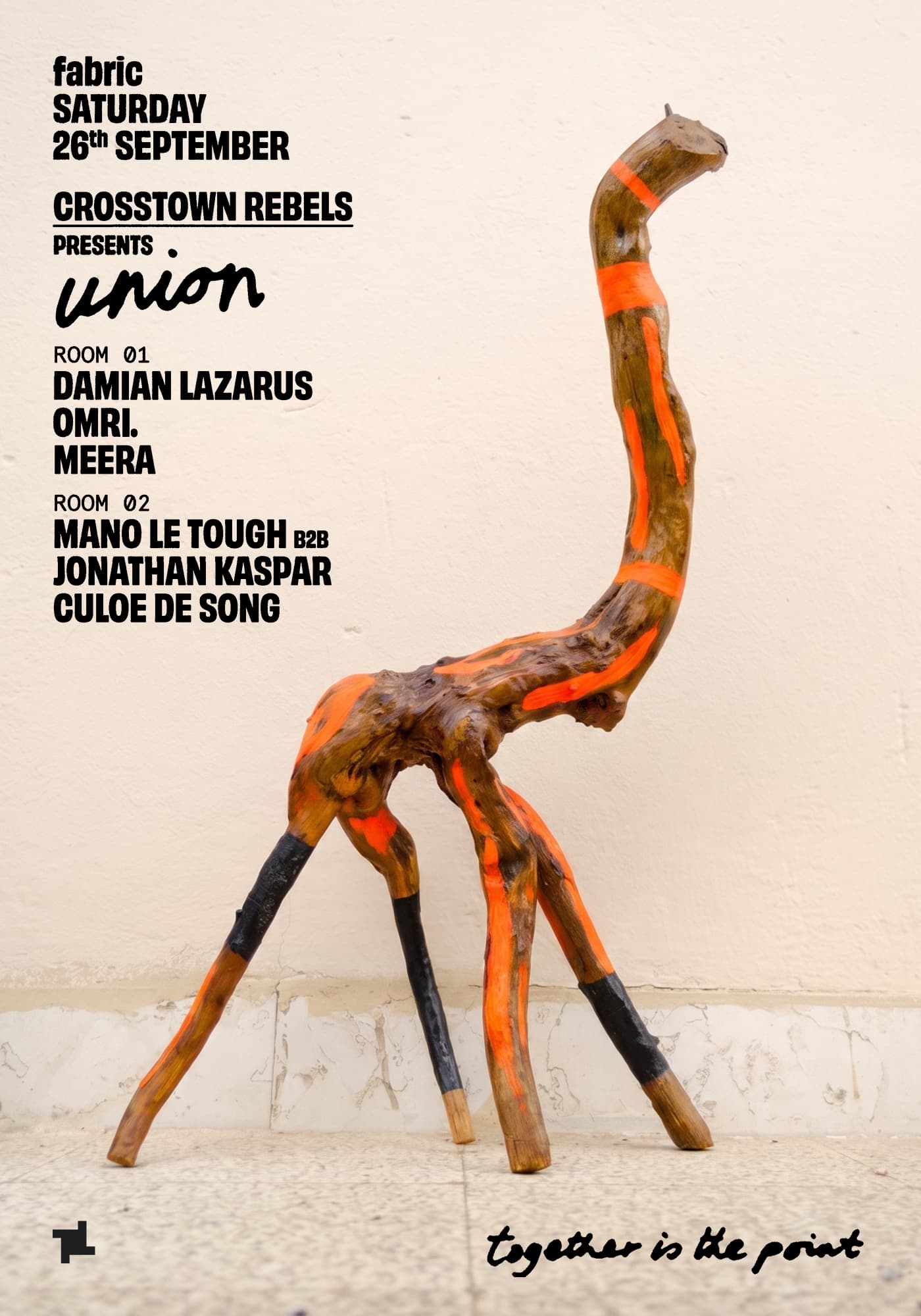 fabric: Crosstown Rebels - Damian Lazarus, Mano Le Tough, Jonathan Kaspar, OMRI + more at FabricXX