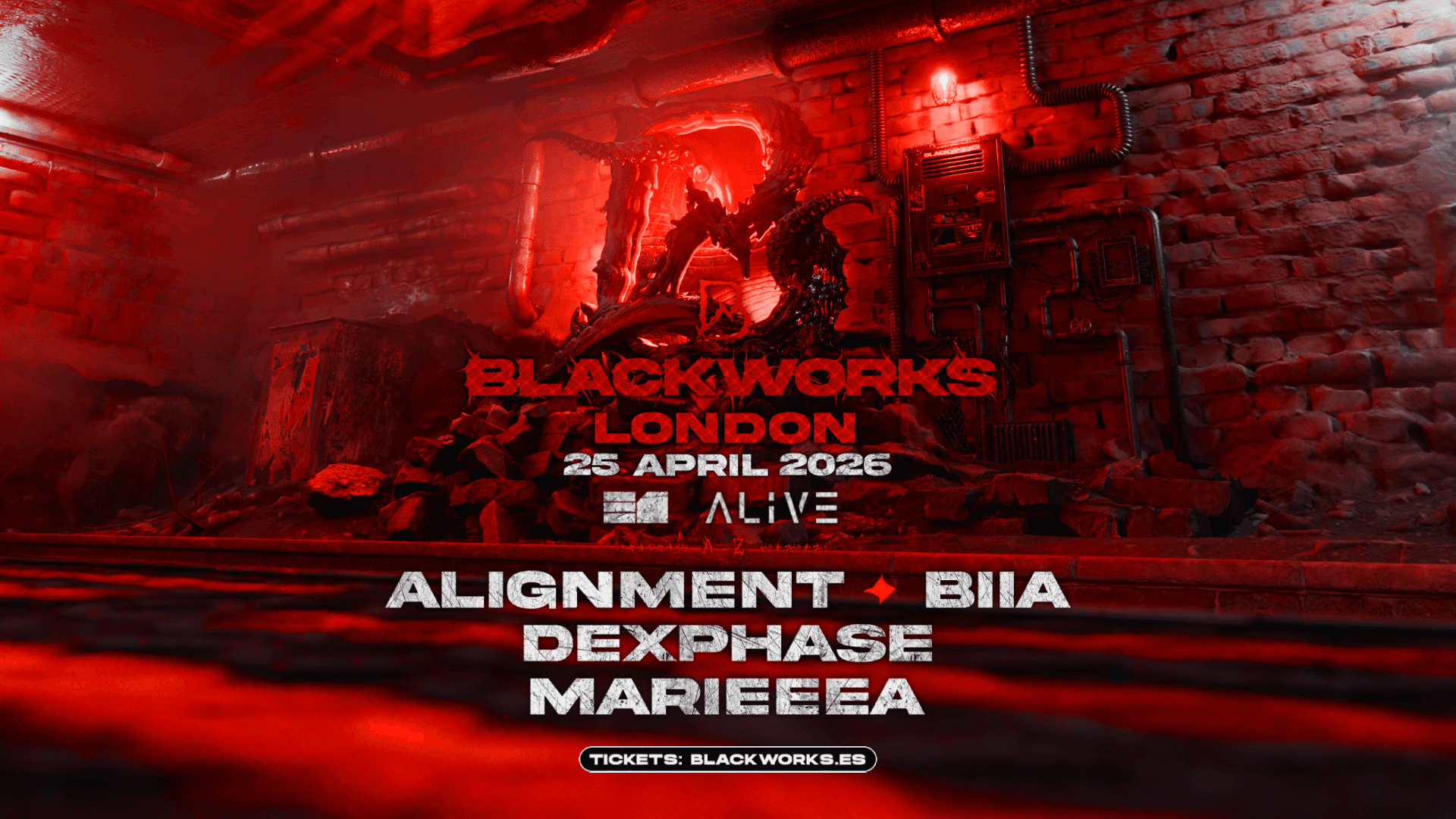 BlackWorks: Alignment, BIIA, Dexphase & MARIEEEA at E1