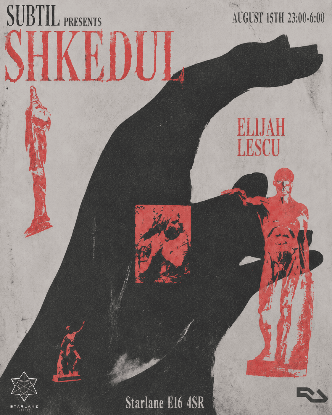 Subtil presents: Shkedul + Residents