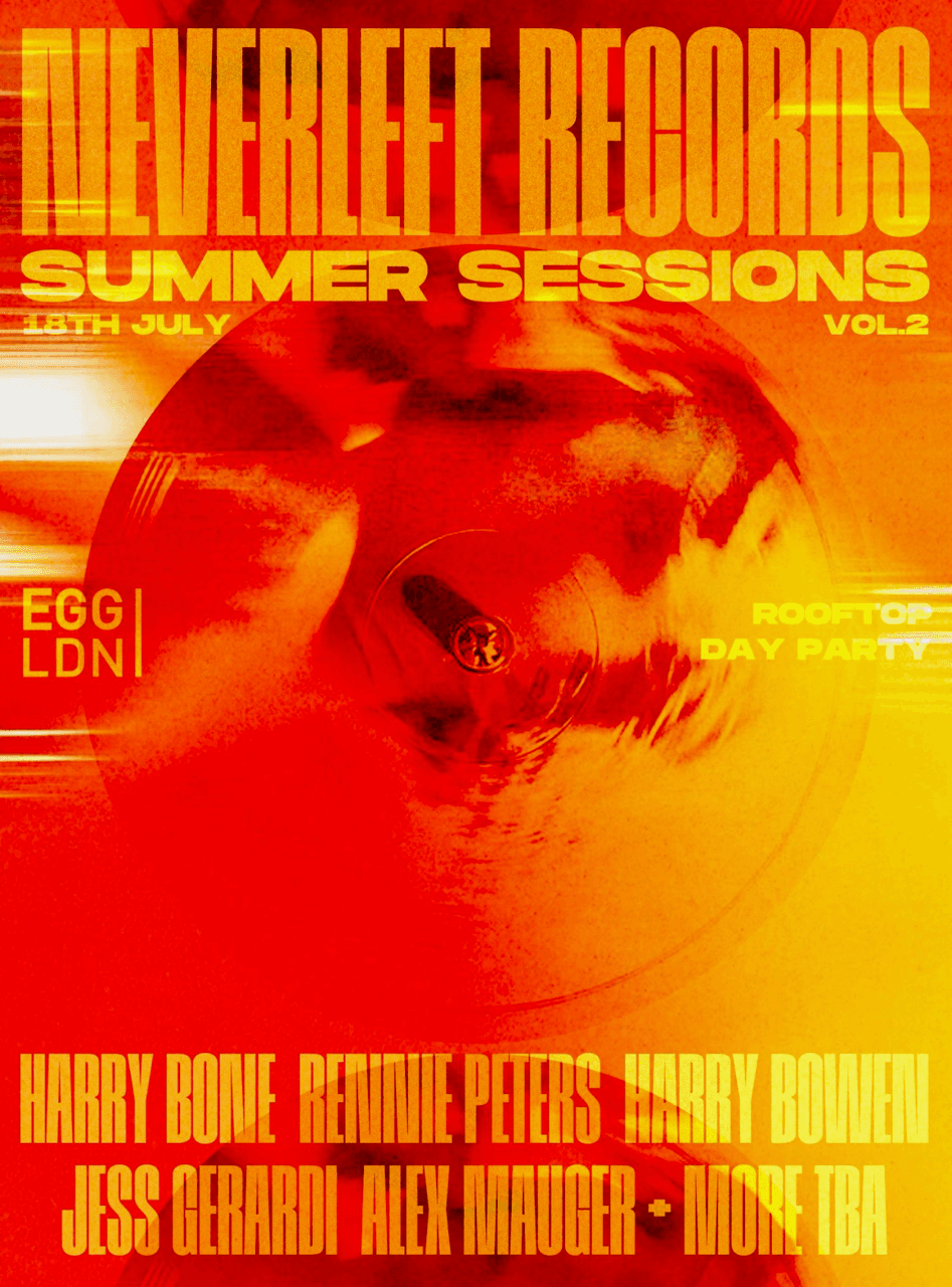 Neverleft Records - Summer Sessions (Vol 2) at Egg London