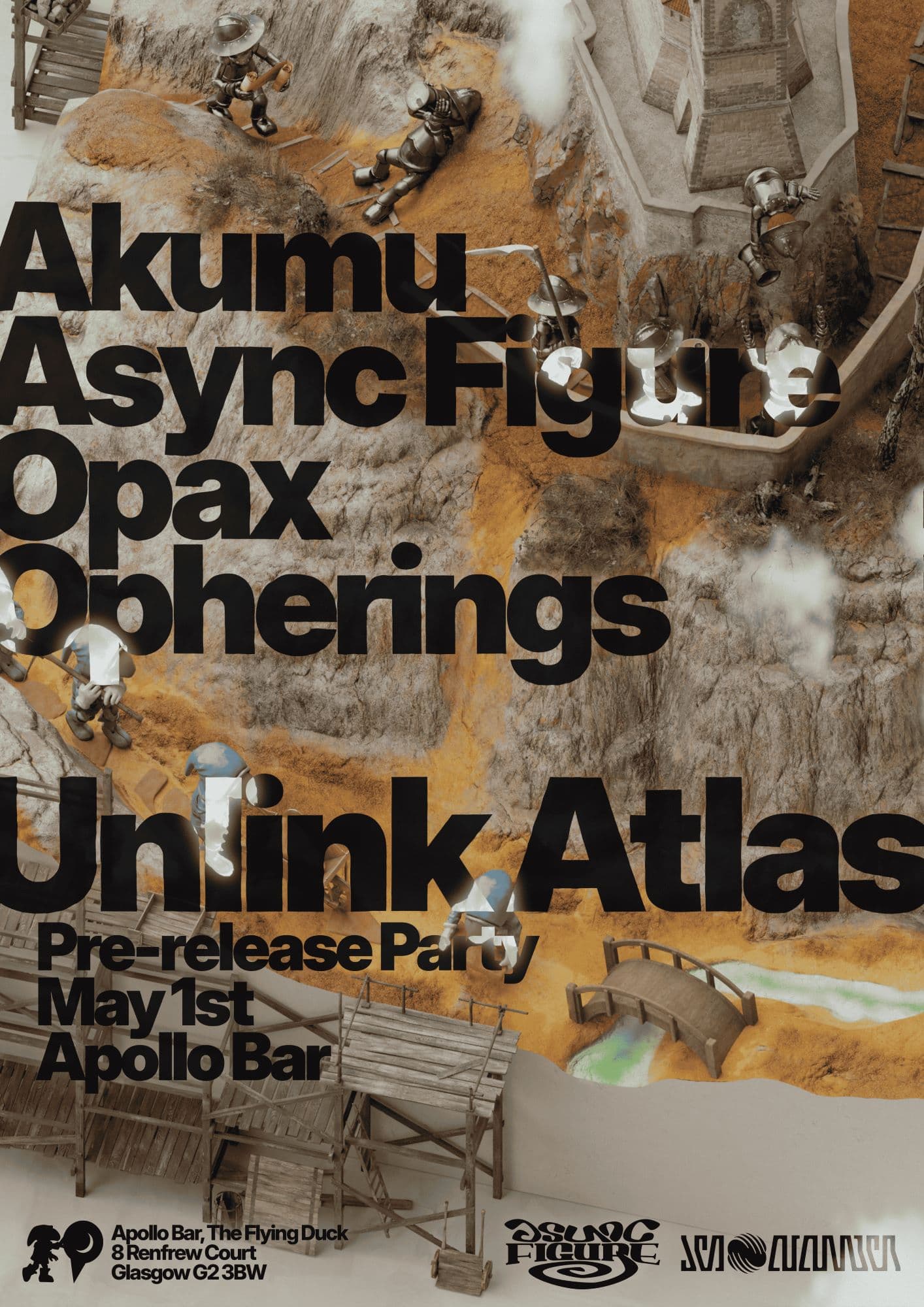 No Music No Life: Async Figure + friends at The Flying Duck