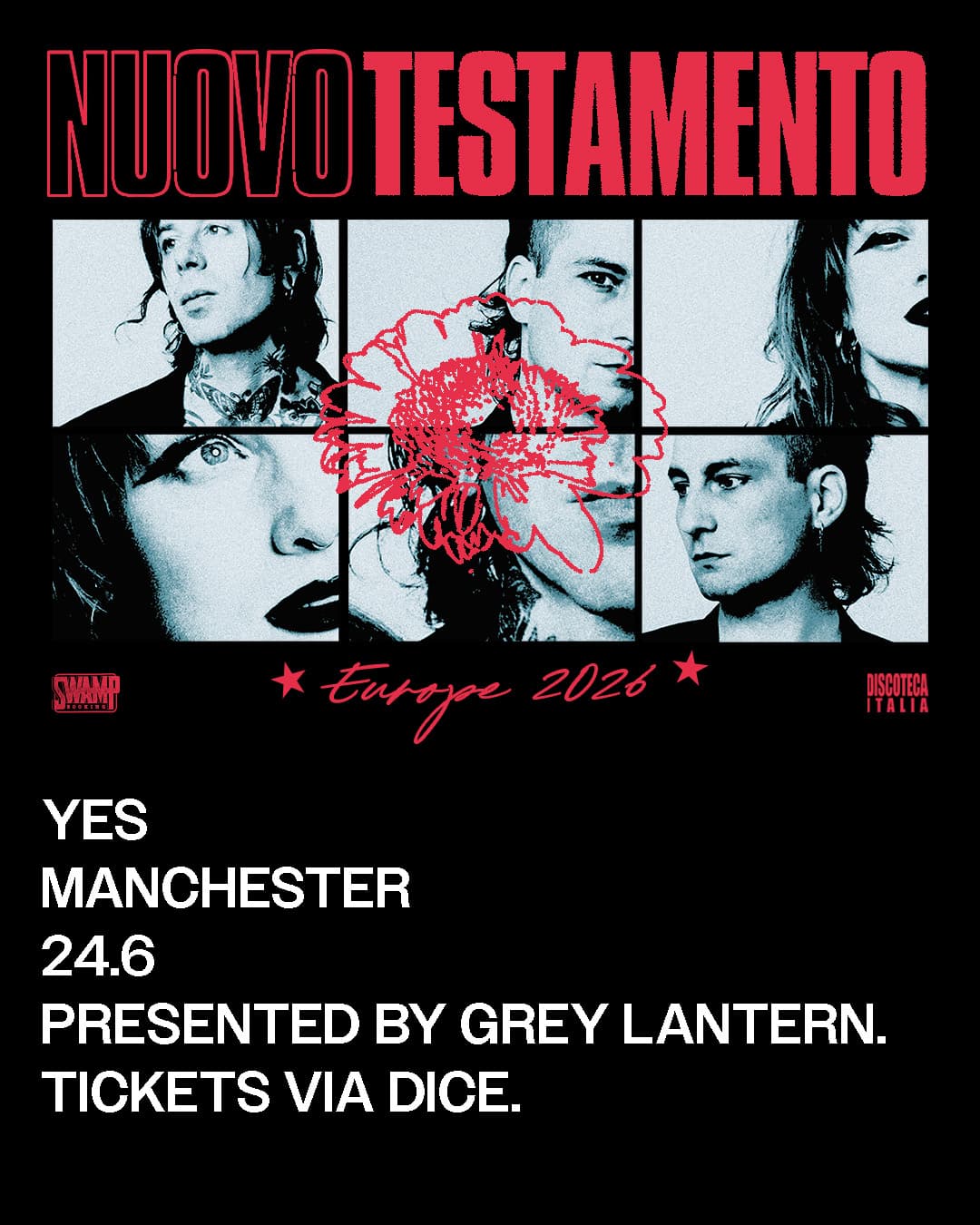 Grey Lantern presents: Nuovo Testamento / Plastic Estate at Yes