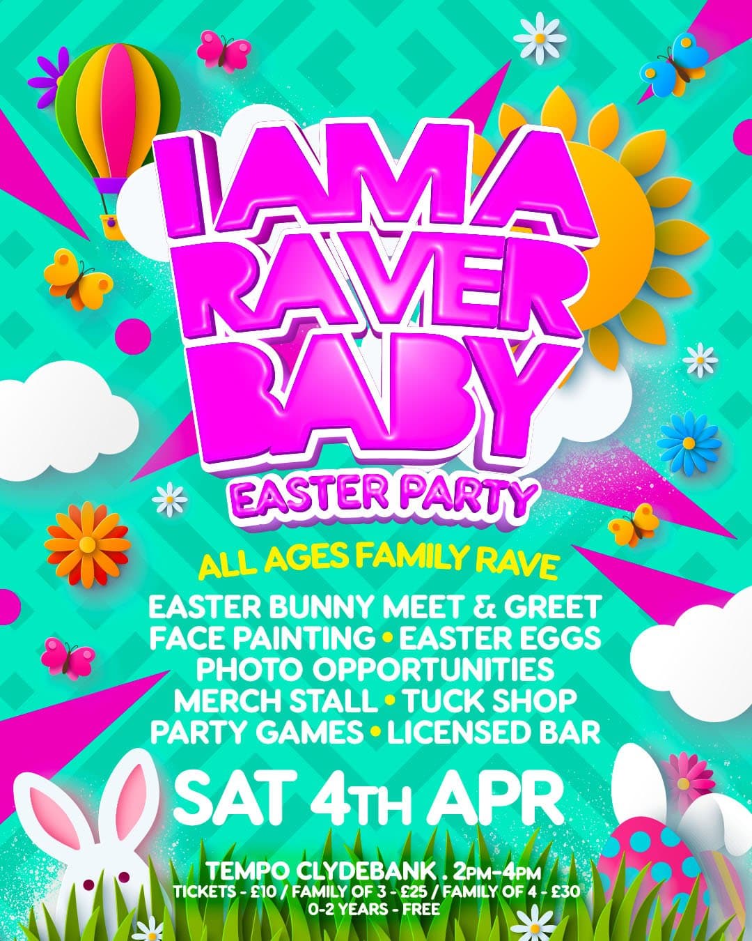 I Am A Raver Baby: Easter at Tempo Glasgow