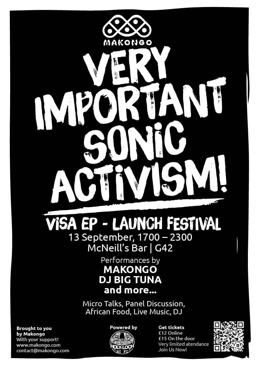 Makongo VISA EP Launch - Powered by Holy Loch Hi Fi
