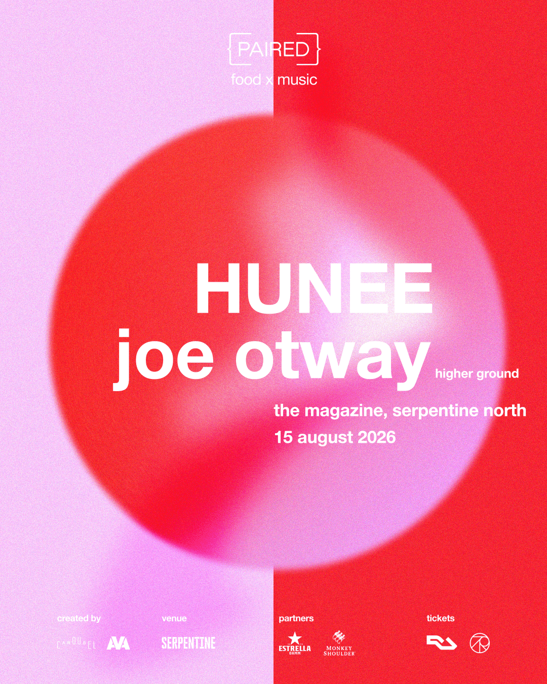 HUNEE - DJ Set - {PAIRED} Serpentine at Serpentine Galleries