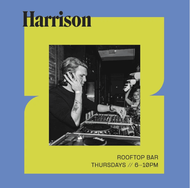 Harrison at The Broadcaster
