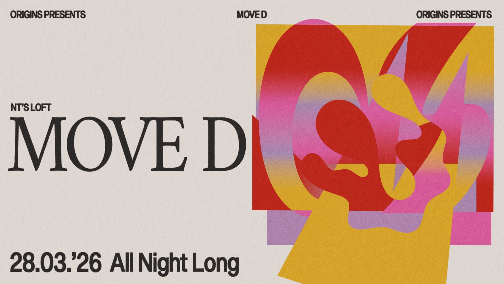 Origins: Move D (All Night Long)  at Night Tales Loft