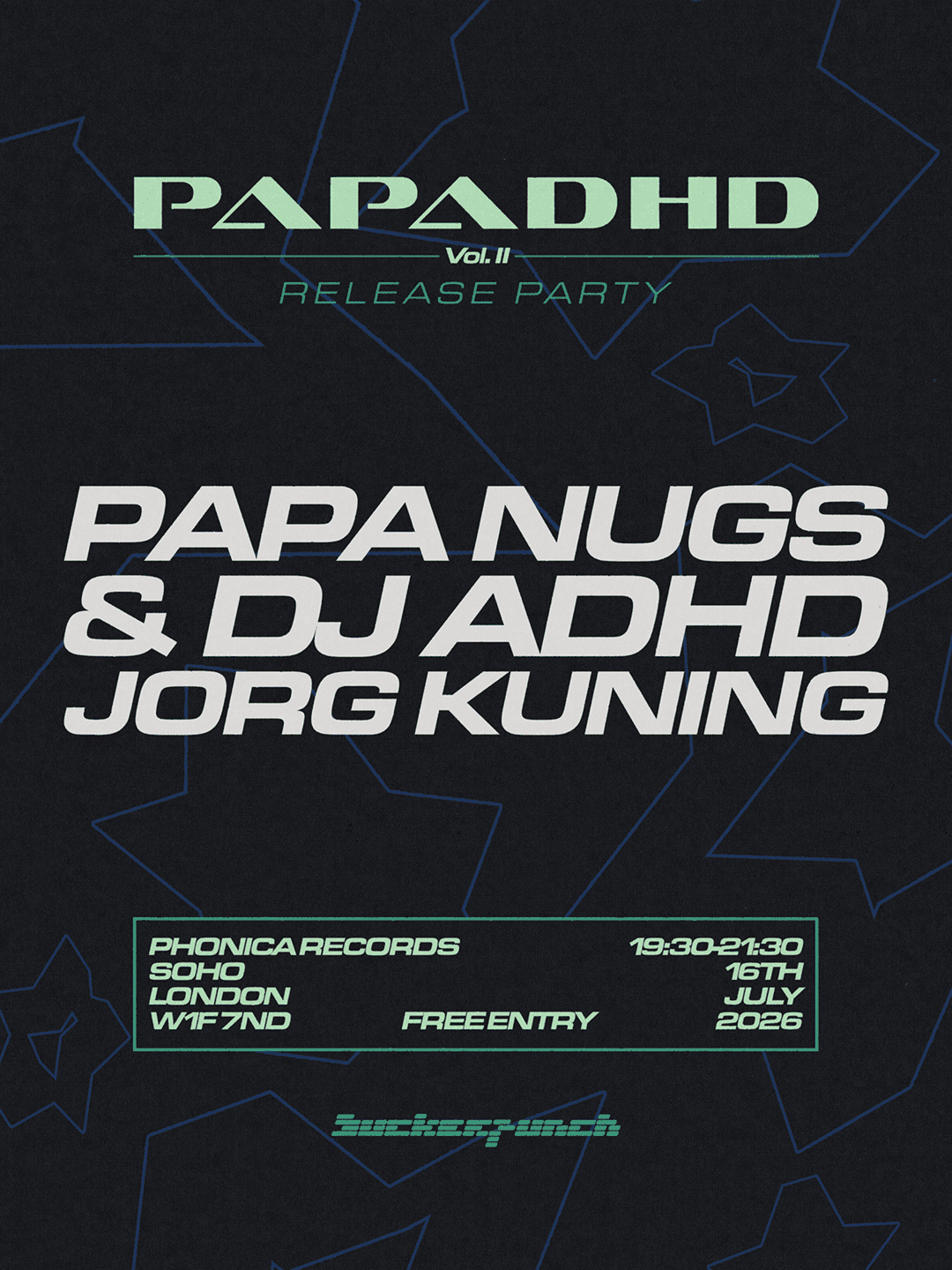 Suckerpunch: PAPADHD Vol. II Launch Party