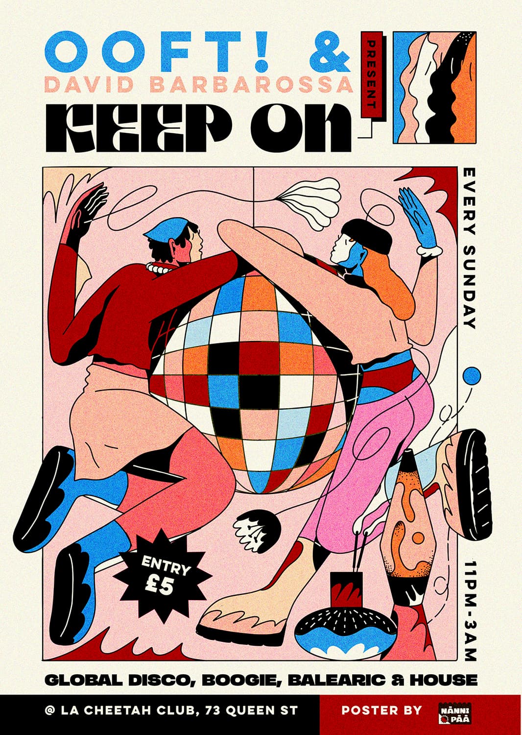 KEEP ON with OOFT! & David Barbarossa at La Cheetah Club