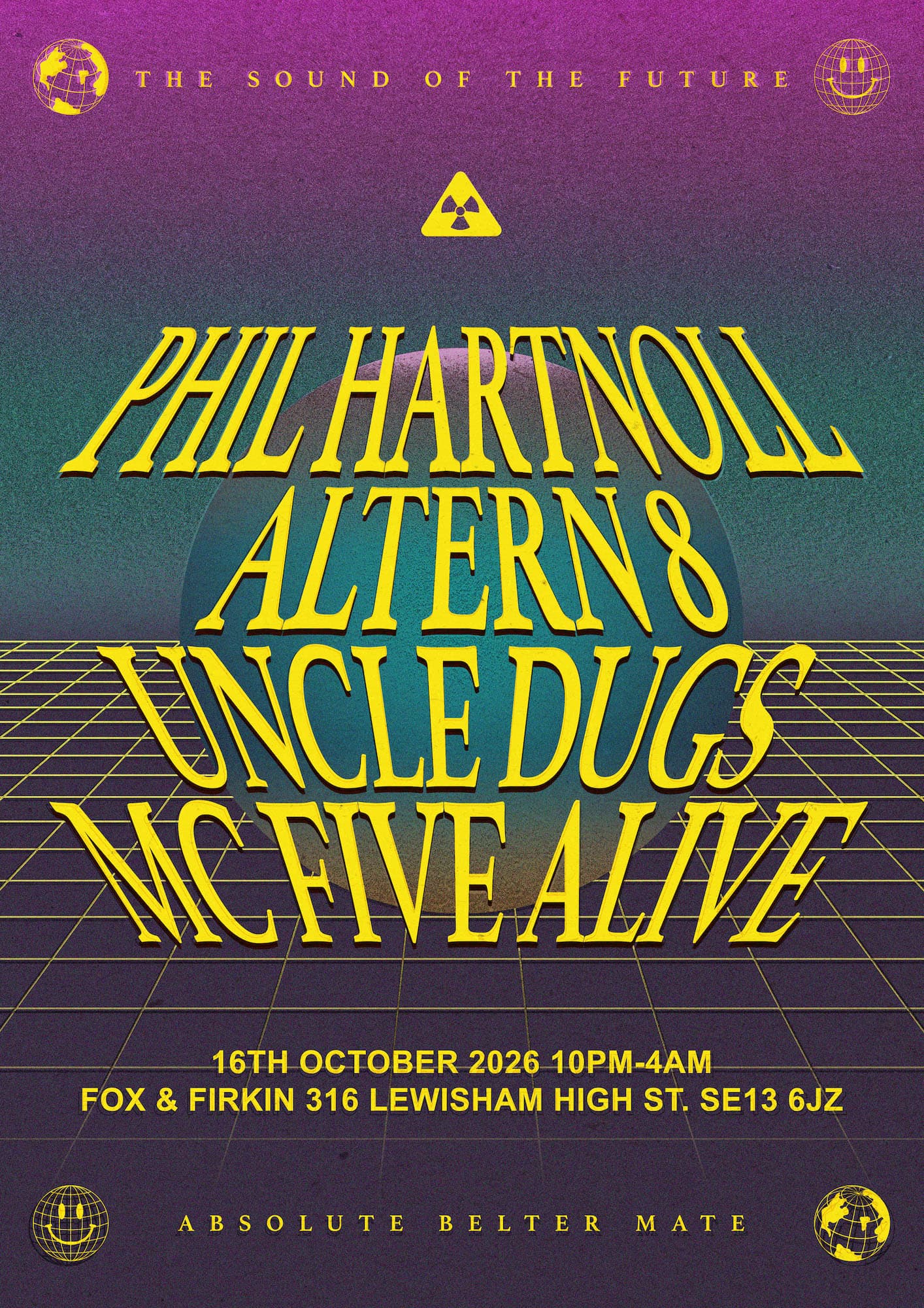 Phil Hartnoll, Altern8, Uncle Dugs, MC Five ALive at Fox And Firkin