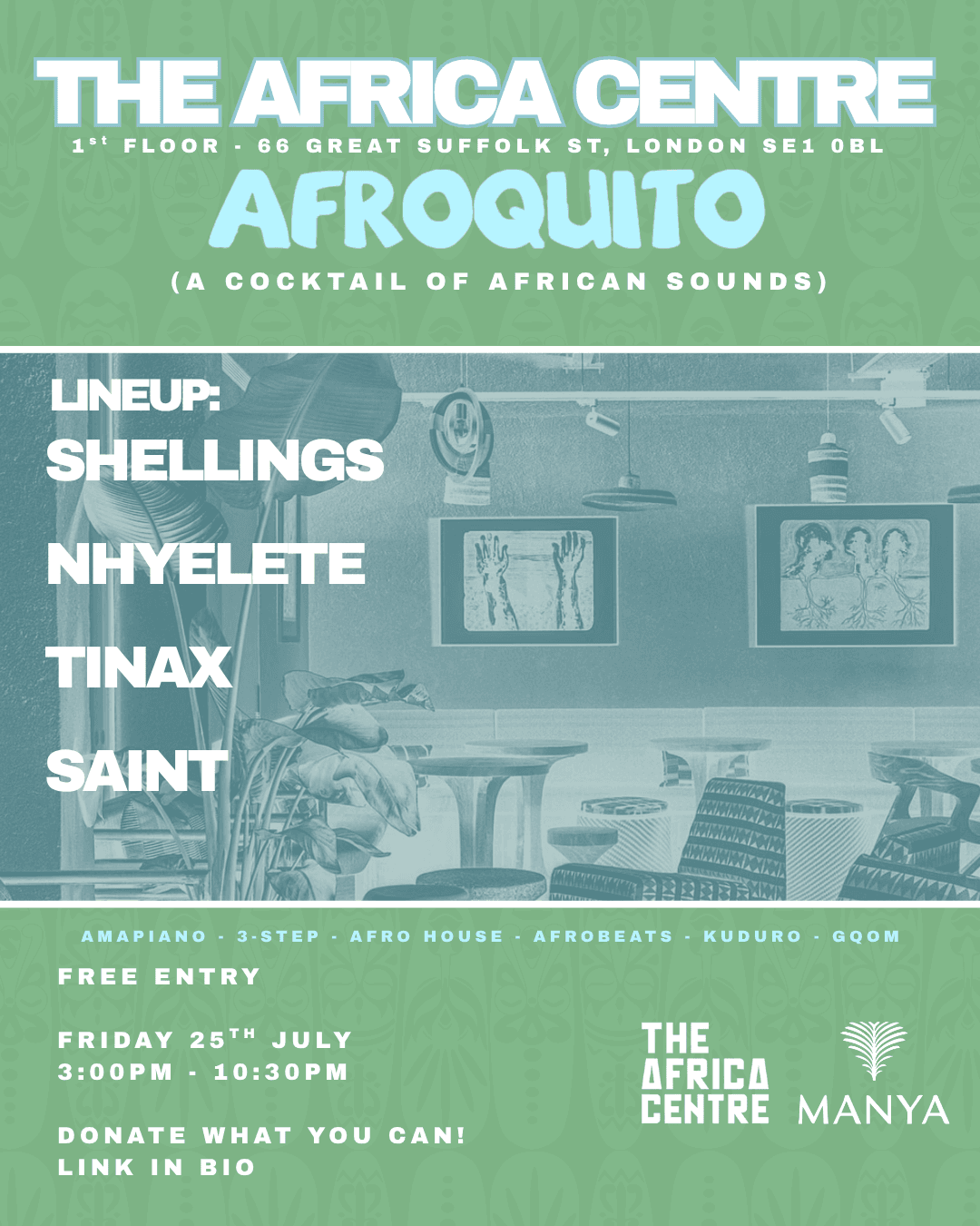 AFROQUITO 3 at Africa Centre