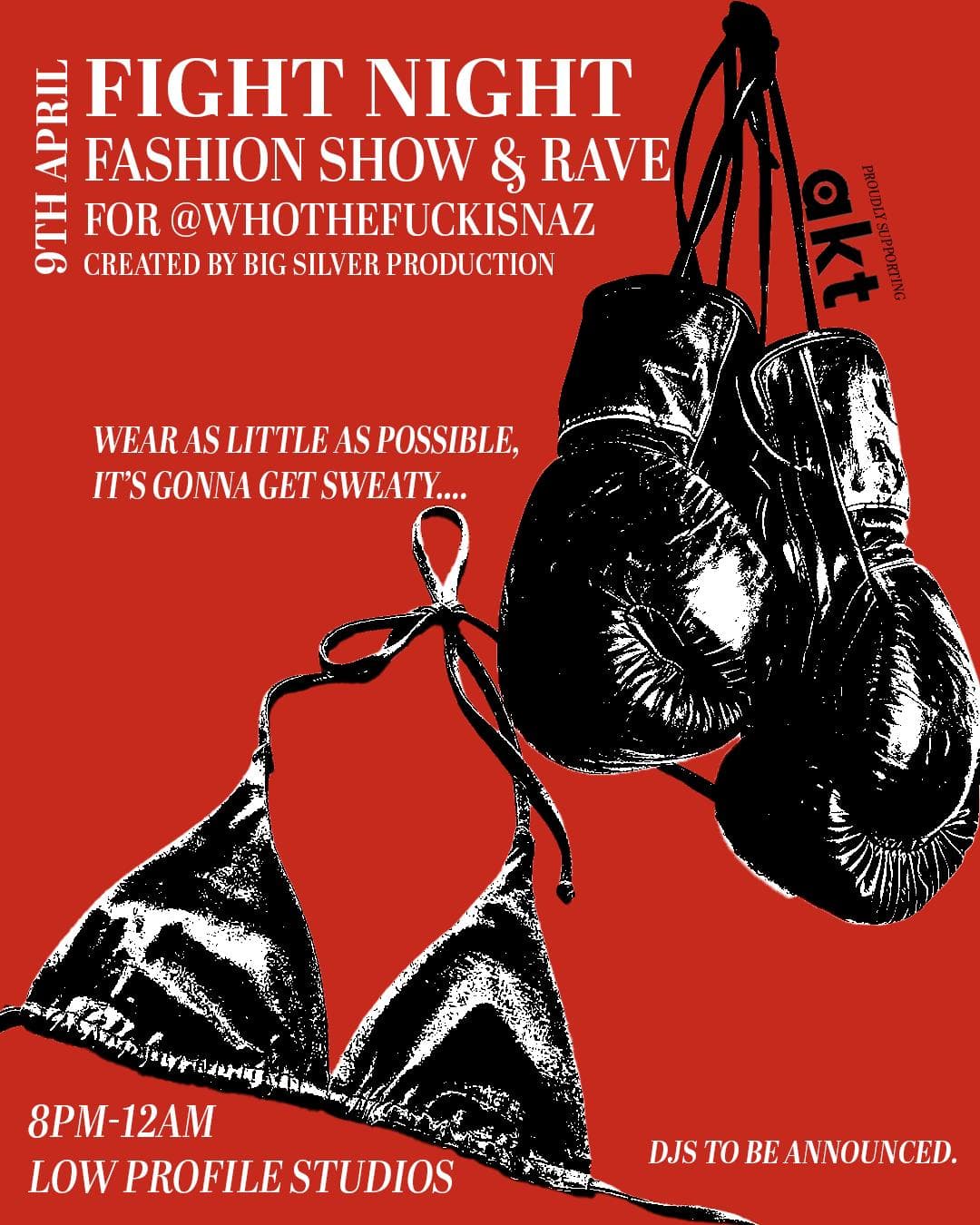 FIGHT NIGHT - @whothefuckisnaz (a big silver production) at Low Profile Studios