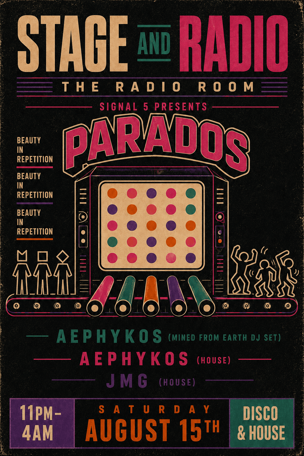 Signal 5 presents: PARADOS at Stage And Radio