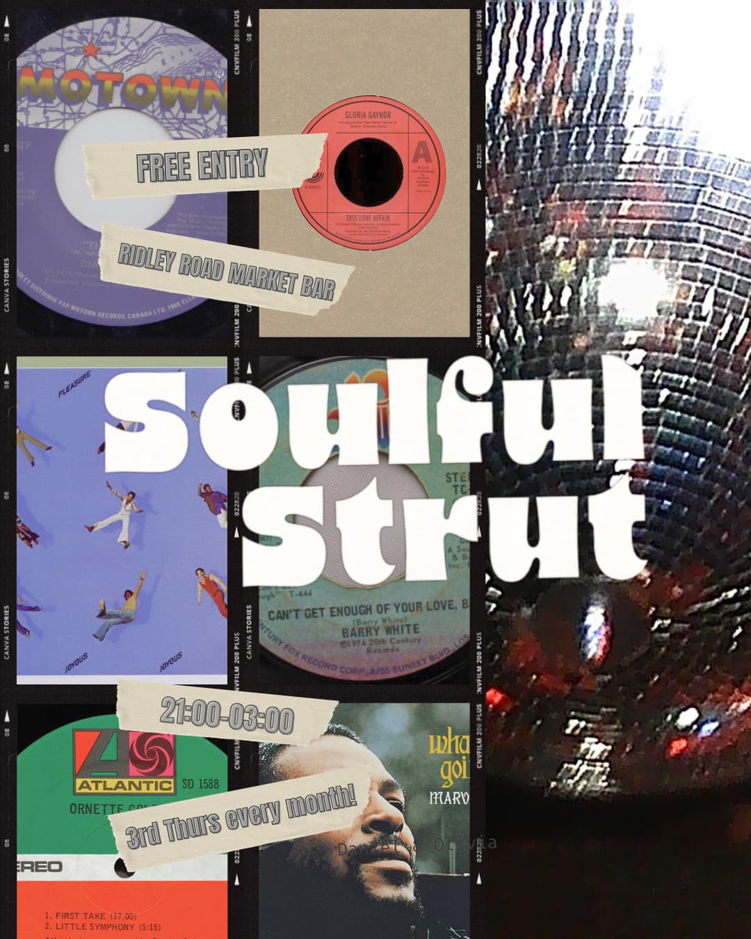 Soulful Strut at Ridley Road Market Bar