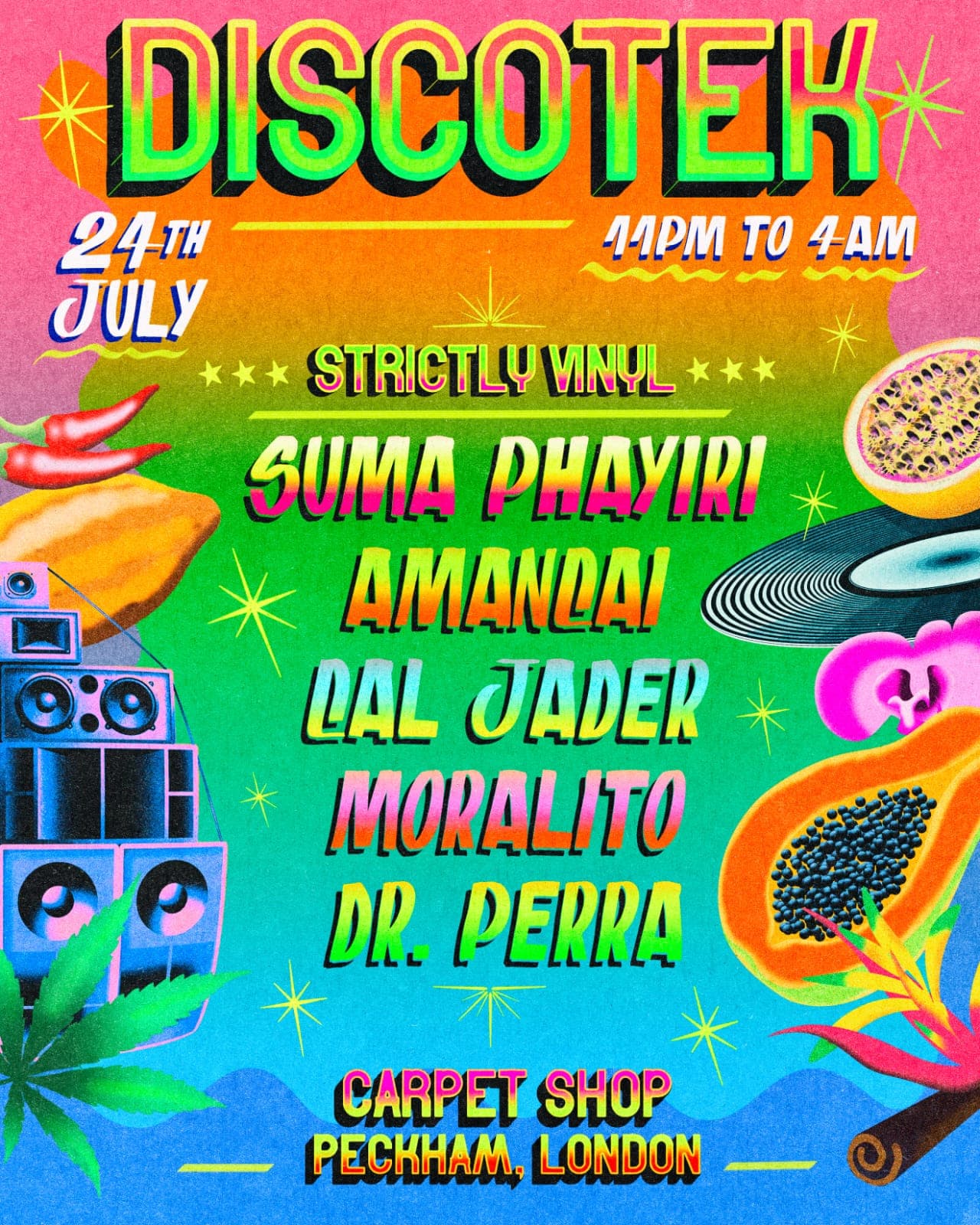 Discotek at The Carpet Shop