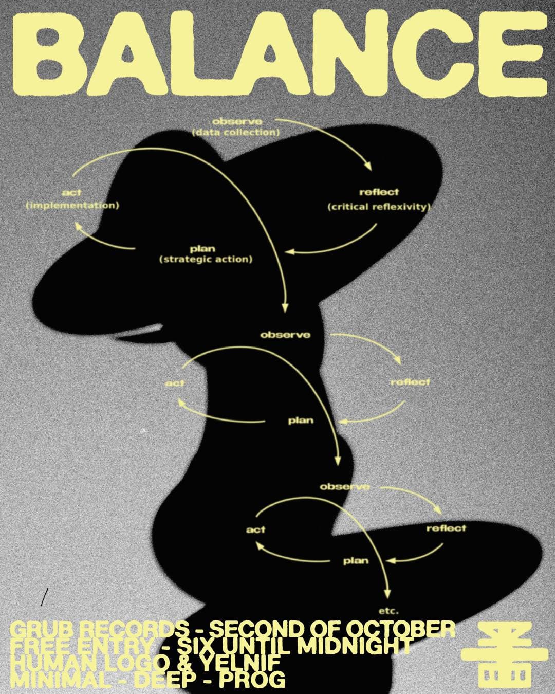 Balance with Human Logo & Yelnif