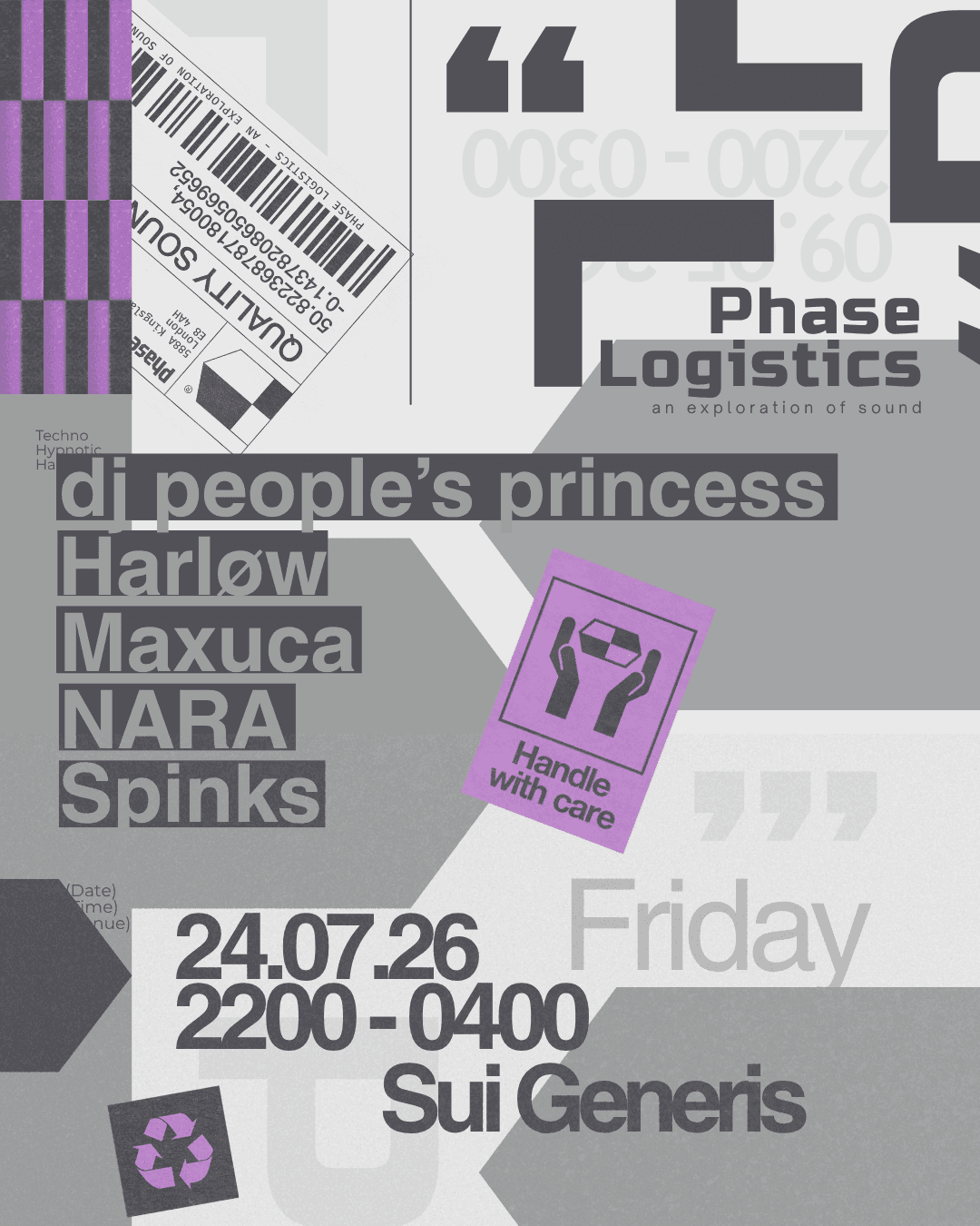 Phase Logistics: PL03