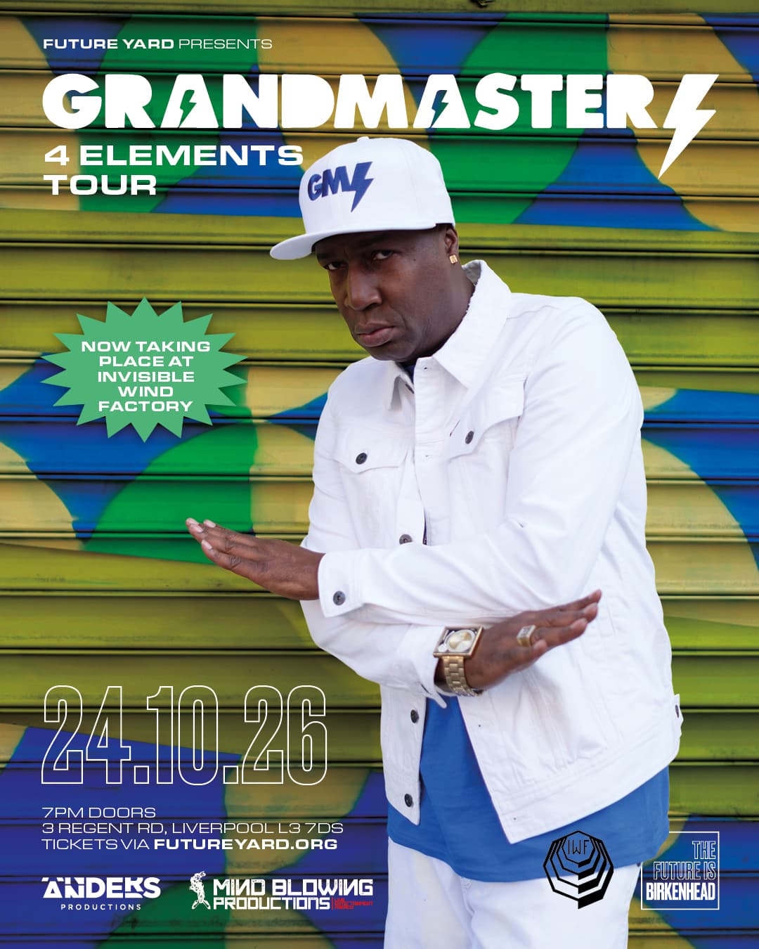 Grandmaster Flash - '4 Elements Tour'