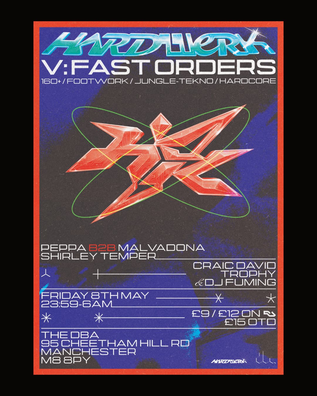 HARDWeRK V: FAST ORDeRS  at The DBA