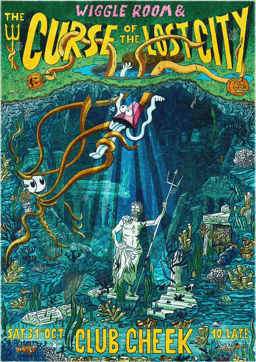 Wiggle Room & The Curse of the Lost City at Club Cheek