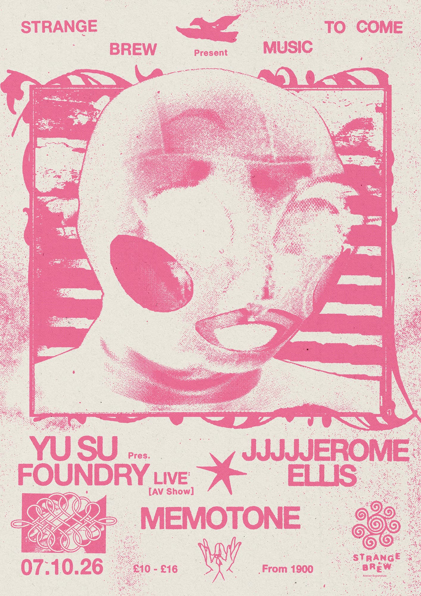 Yu Su pres. Foundry AV + JJJJJerome Ellis + Memotone at Strange Brew