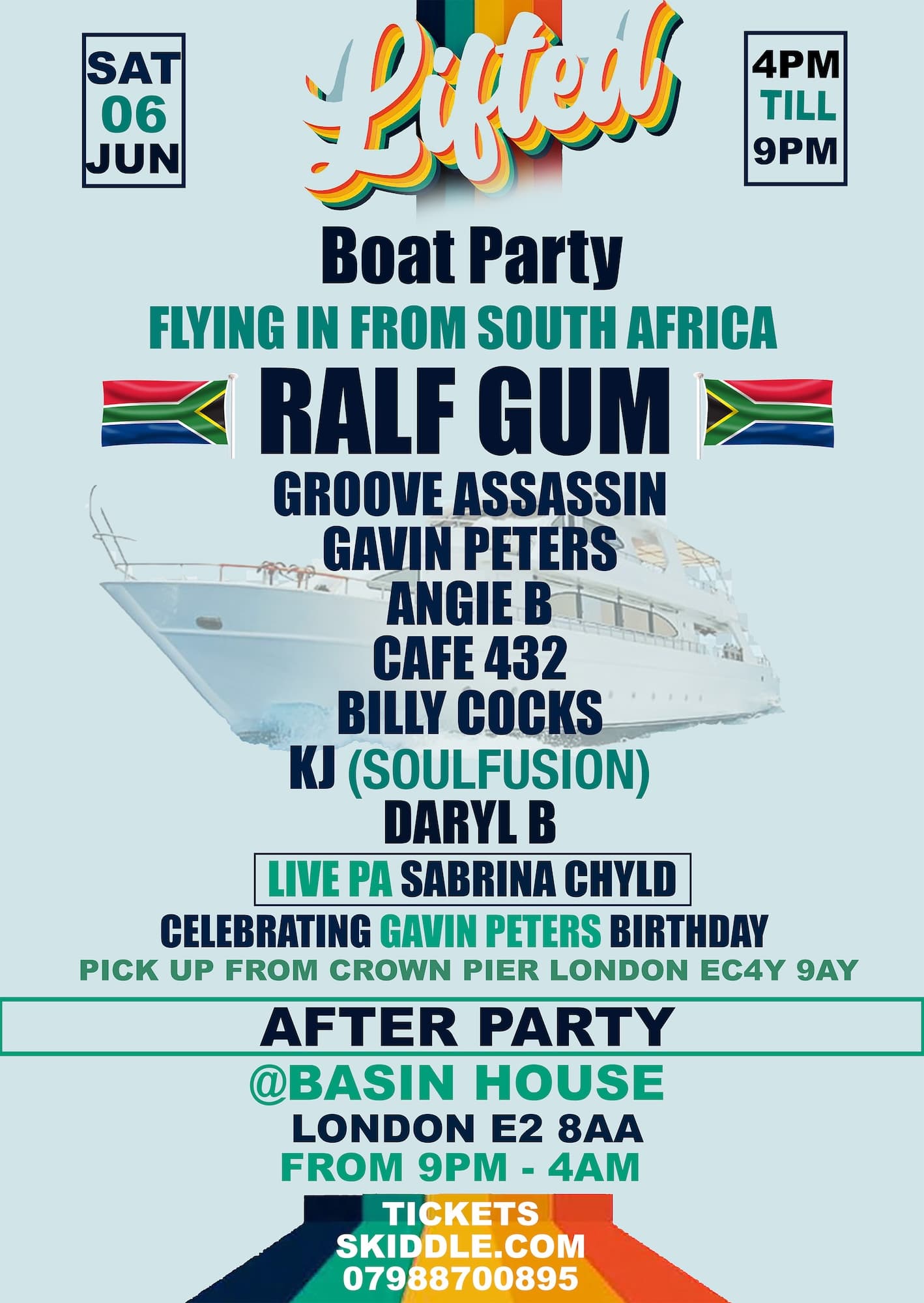 Lifted - Boat Party & After Party at Crown Piers