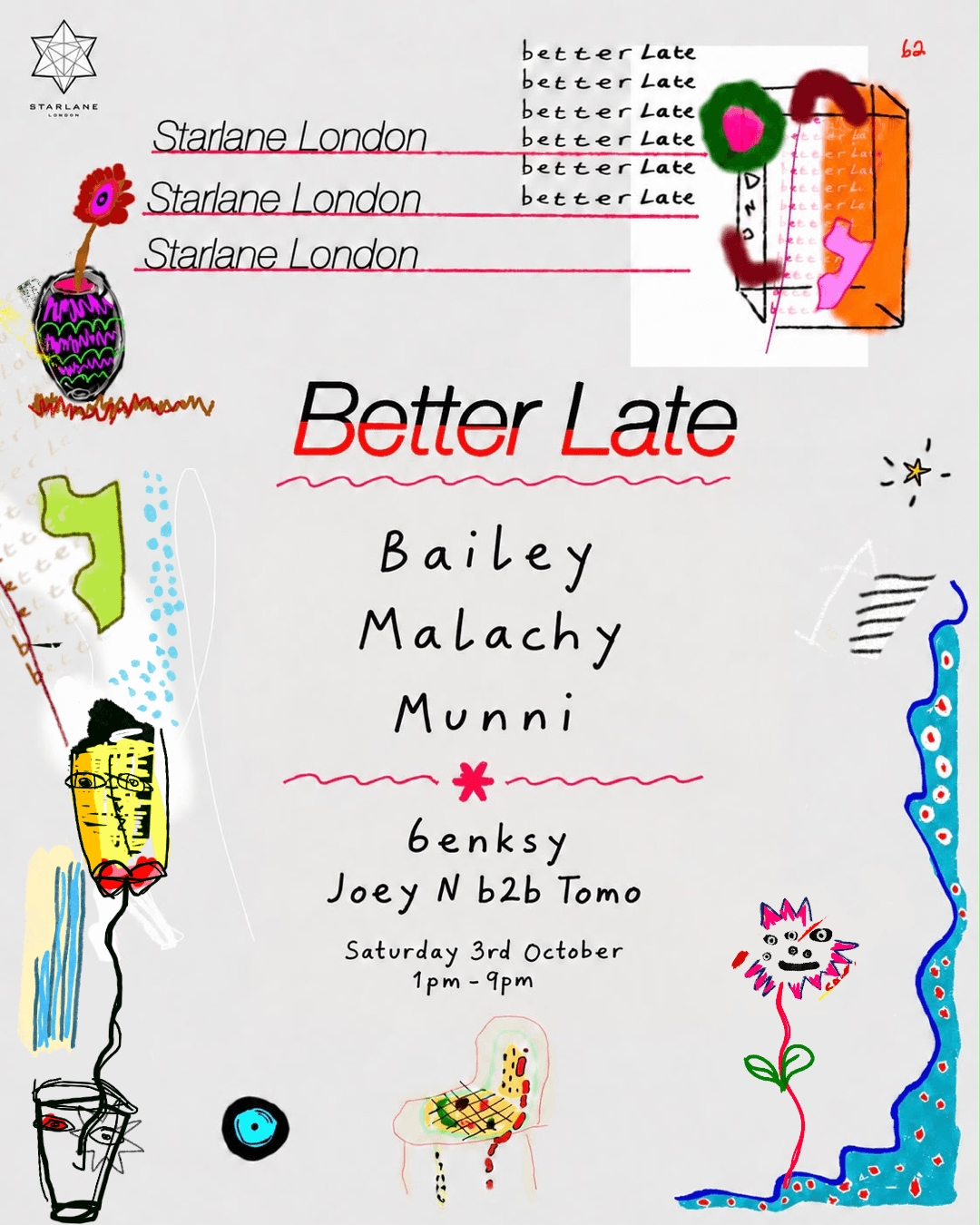 Better Late Goes to Starlane at Starlane Pizza Bar