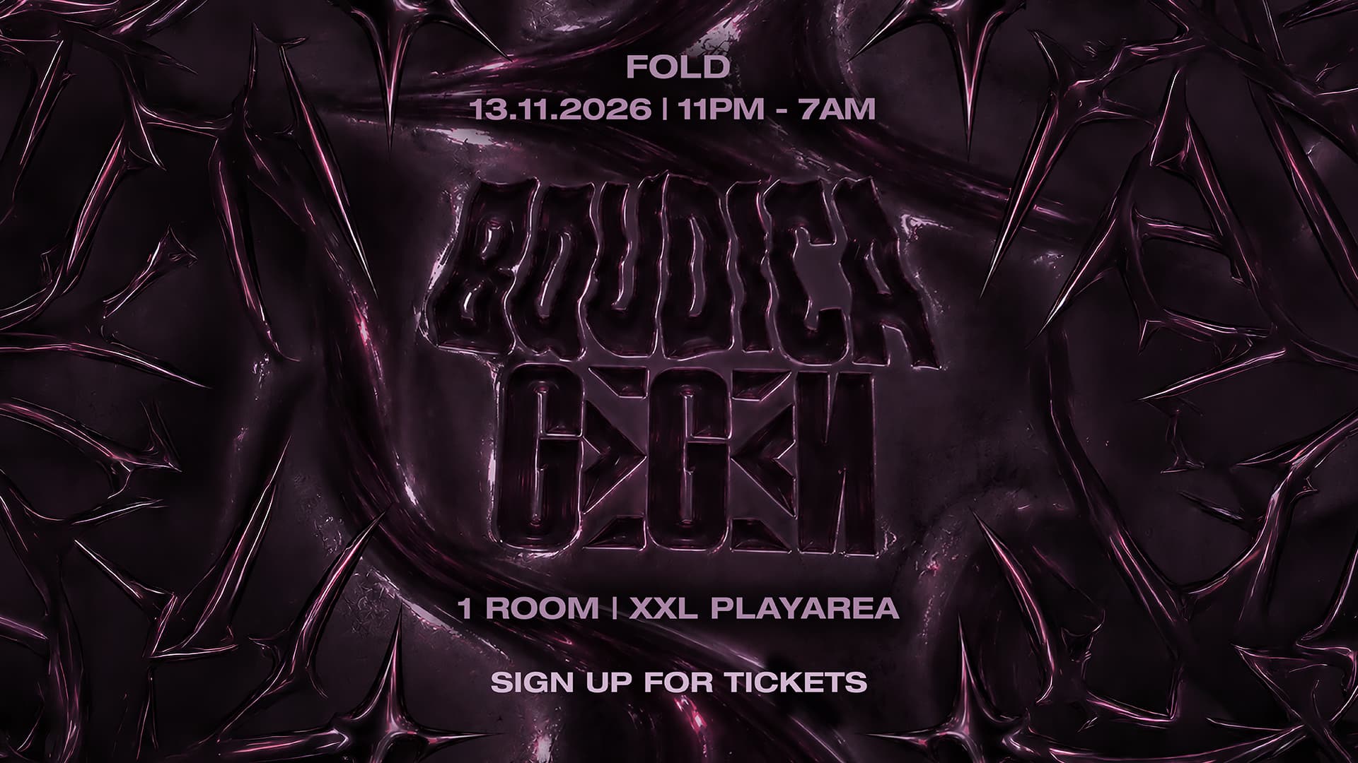 Boudica x Gegen - 1 room + XXL Playroom at FOLD