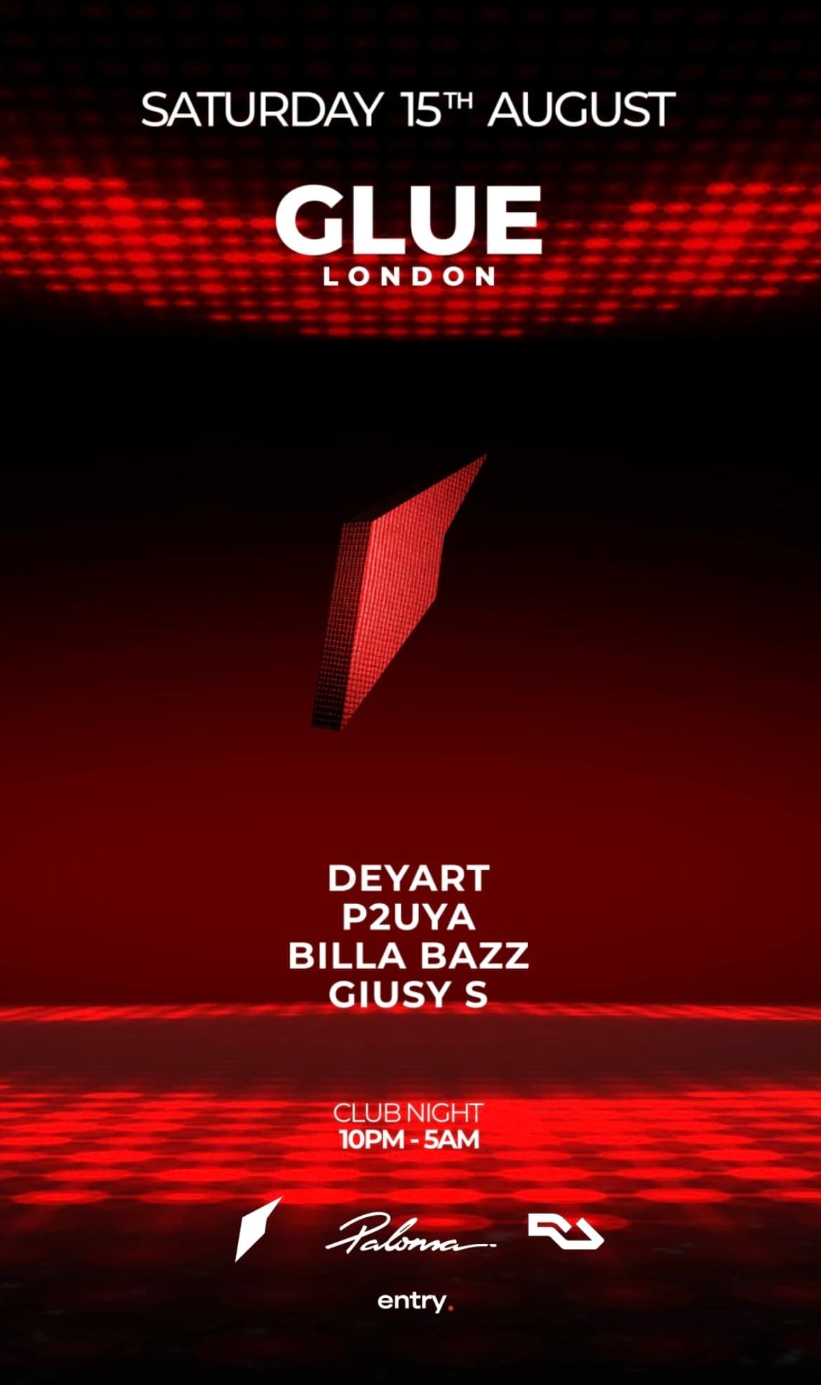 GLUE: Deyart, P2UYA, Billa Bazz, Giusy S at Paloma
