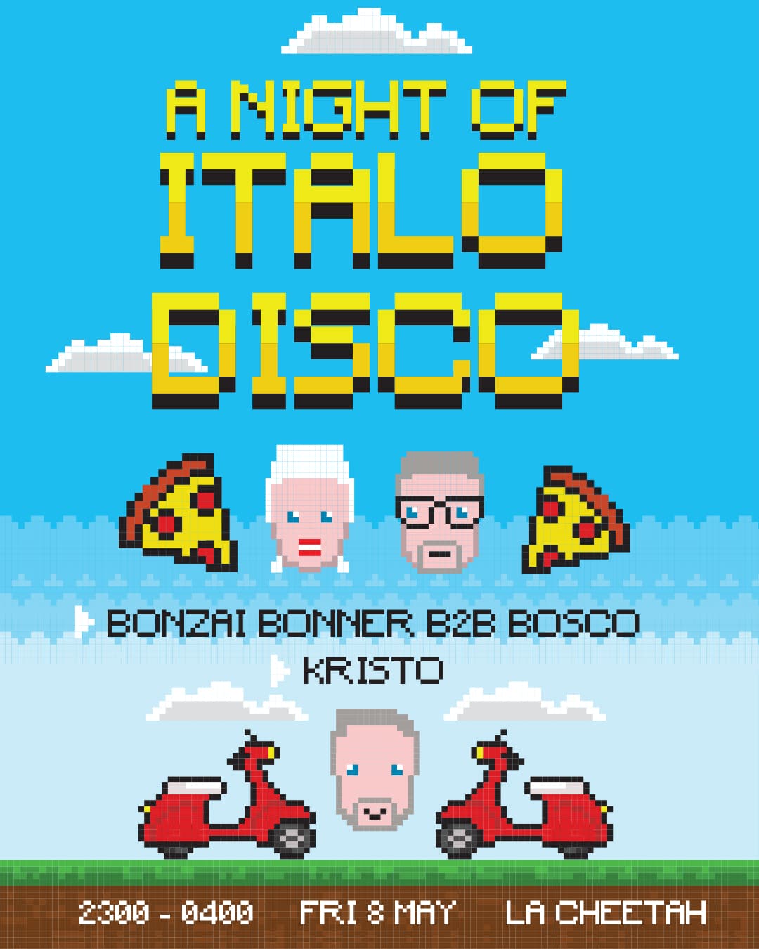 A NIGHT OF ITALO DISCO at La Cheetah Club