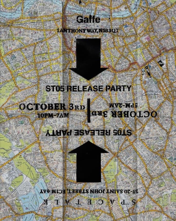 Space Talk presents : ST05 Release Party at Gaffe