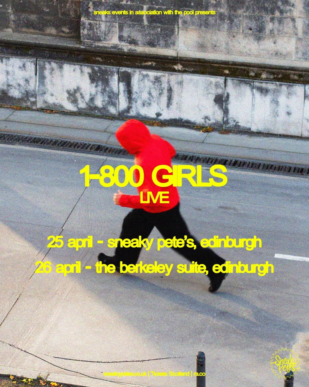 1-800 GIRLS (live) - Edinburgh at Sneaky Pete's
