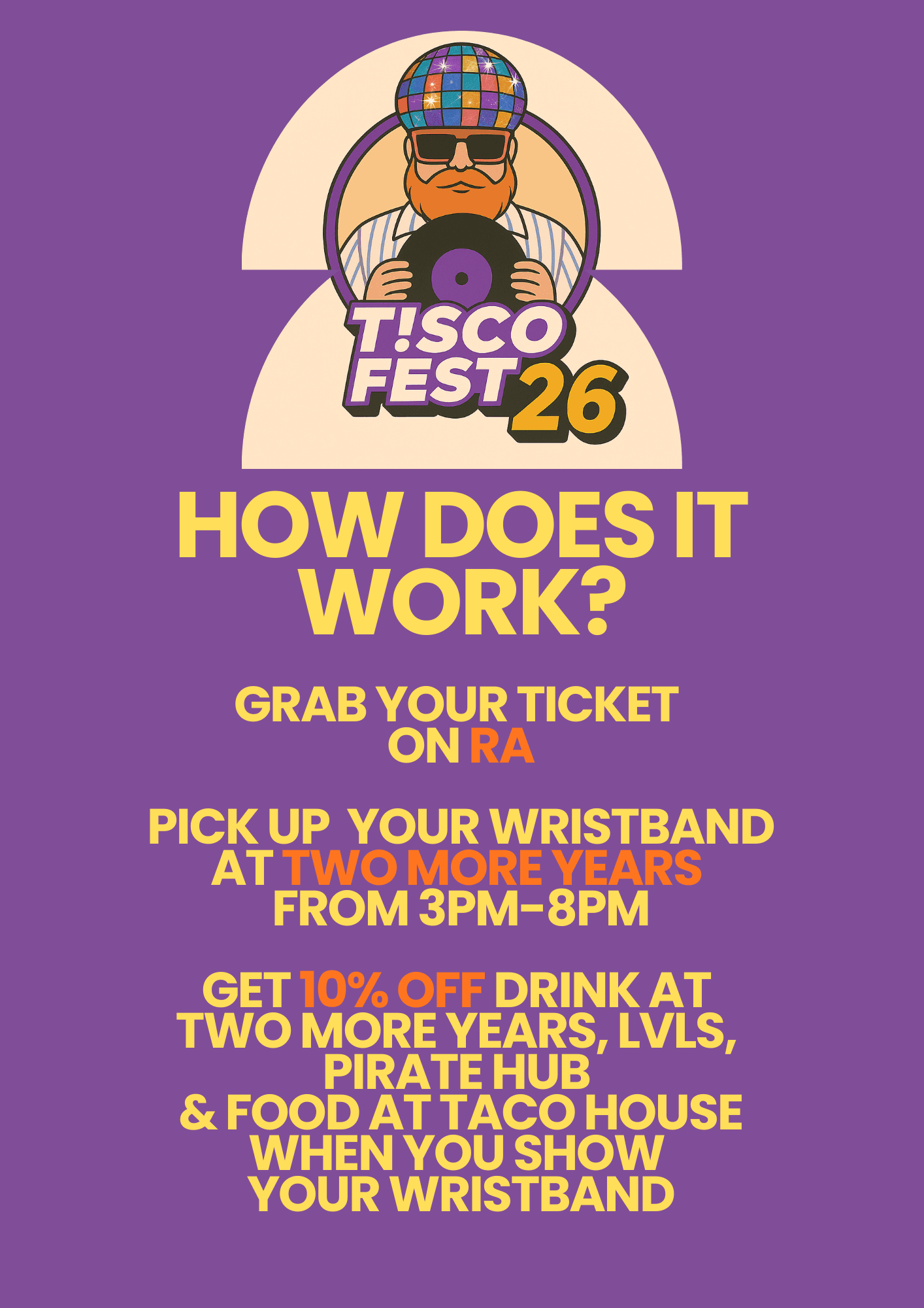 T!SCO FEST 26 at Two More Years