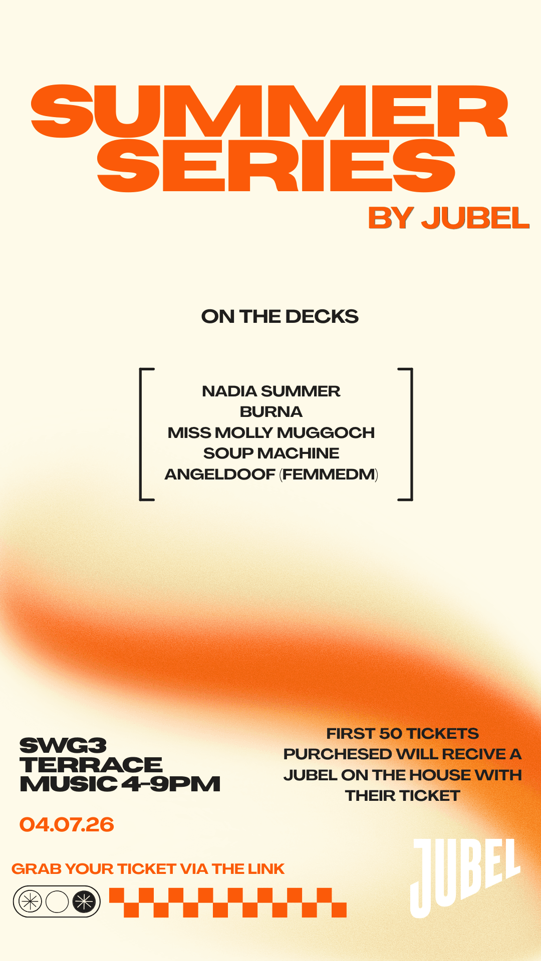 Summer Series by Jubel at SWG3